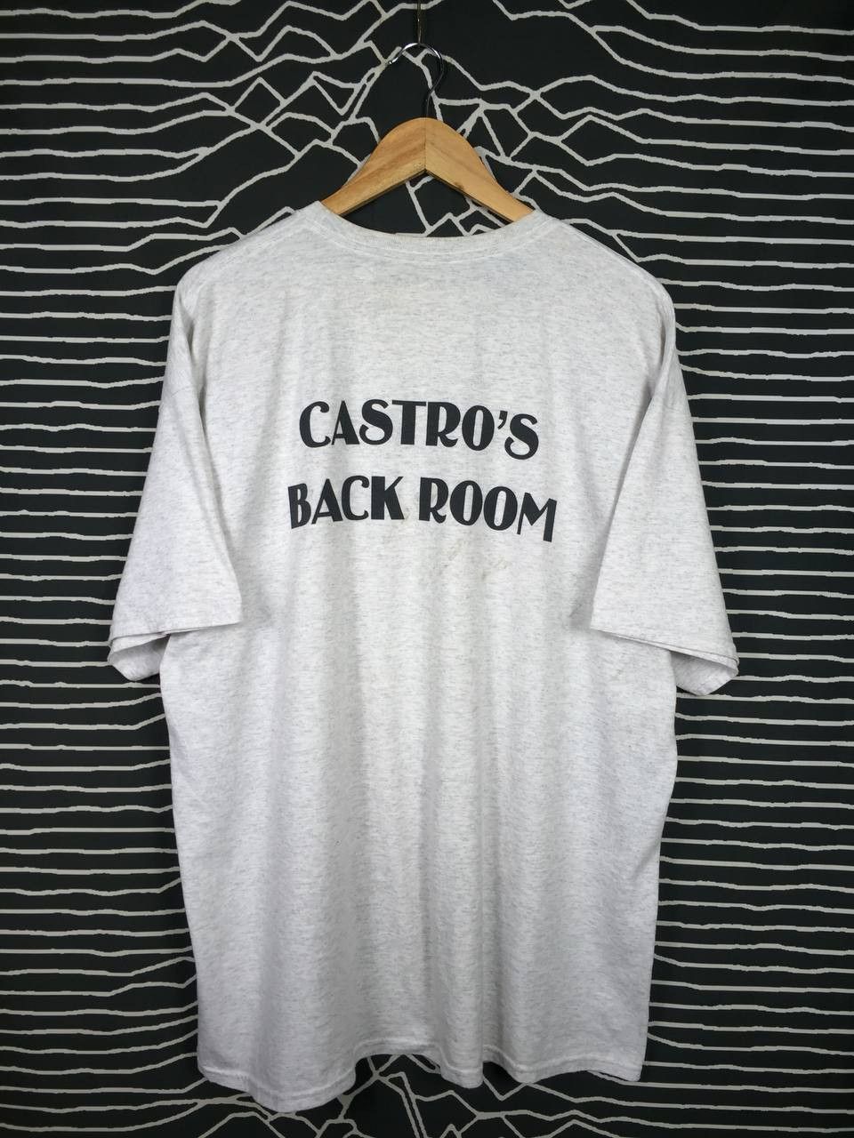 Hanes × Vintage Fidel Castro Cuban Revolutionary Castro's Backroom Tee Size US XXL / EU 58 / 5 - 8 Thumbnail