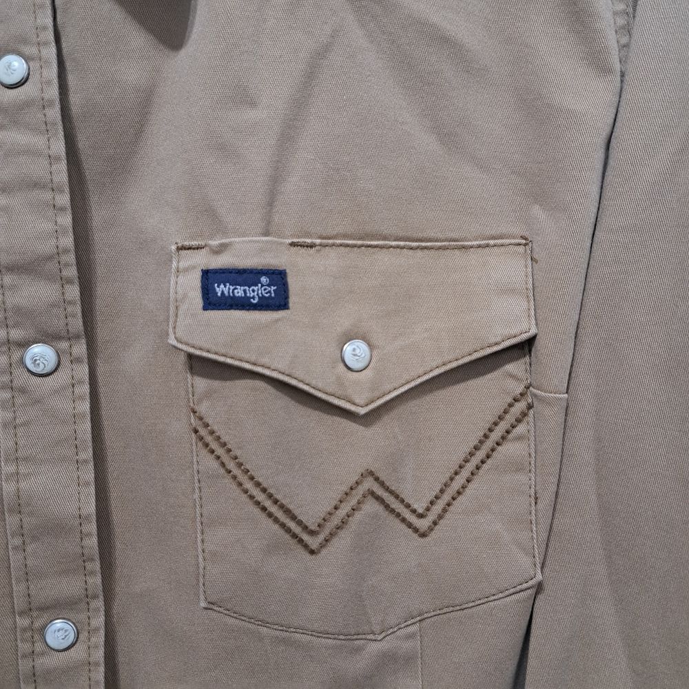 Wrangler Wrangler Women's Long Sleeve Western Snap With Front Back Yo Size L / US 10 / IT 46 - 7 Thumbnail