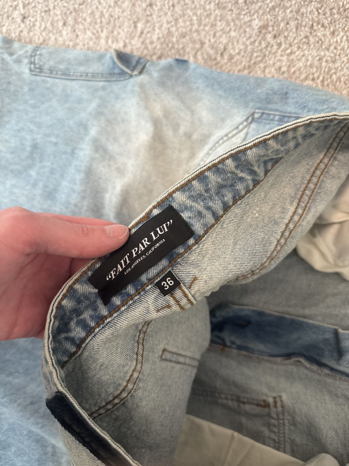 Other Heavyweight Cargo Denim Size 36 also fits 34 Size US 36 / EU 52 - 3 Thumbnail