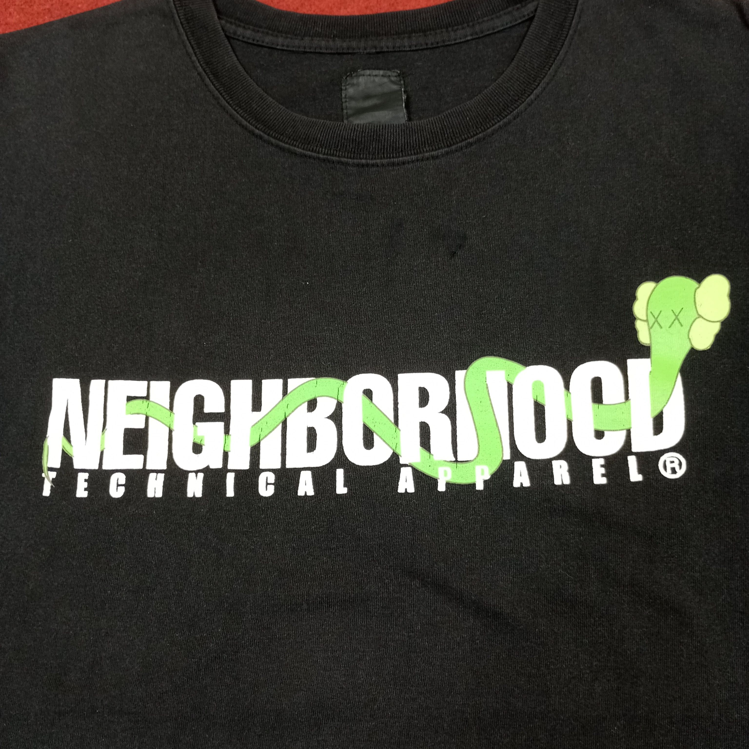 Kaws × Neighborhood × Vintage Neighborhood X Kaws X Originalfake Streetwear Tshirt Size US M / EU 48-50 / 2 - 2 Thumbnail