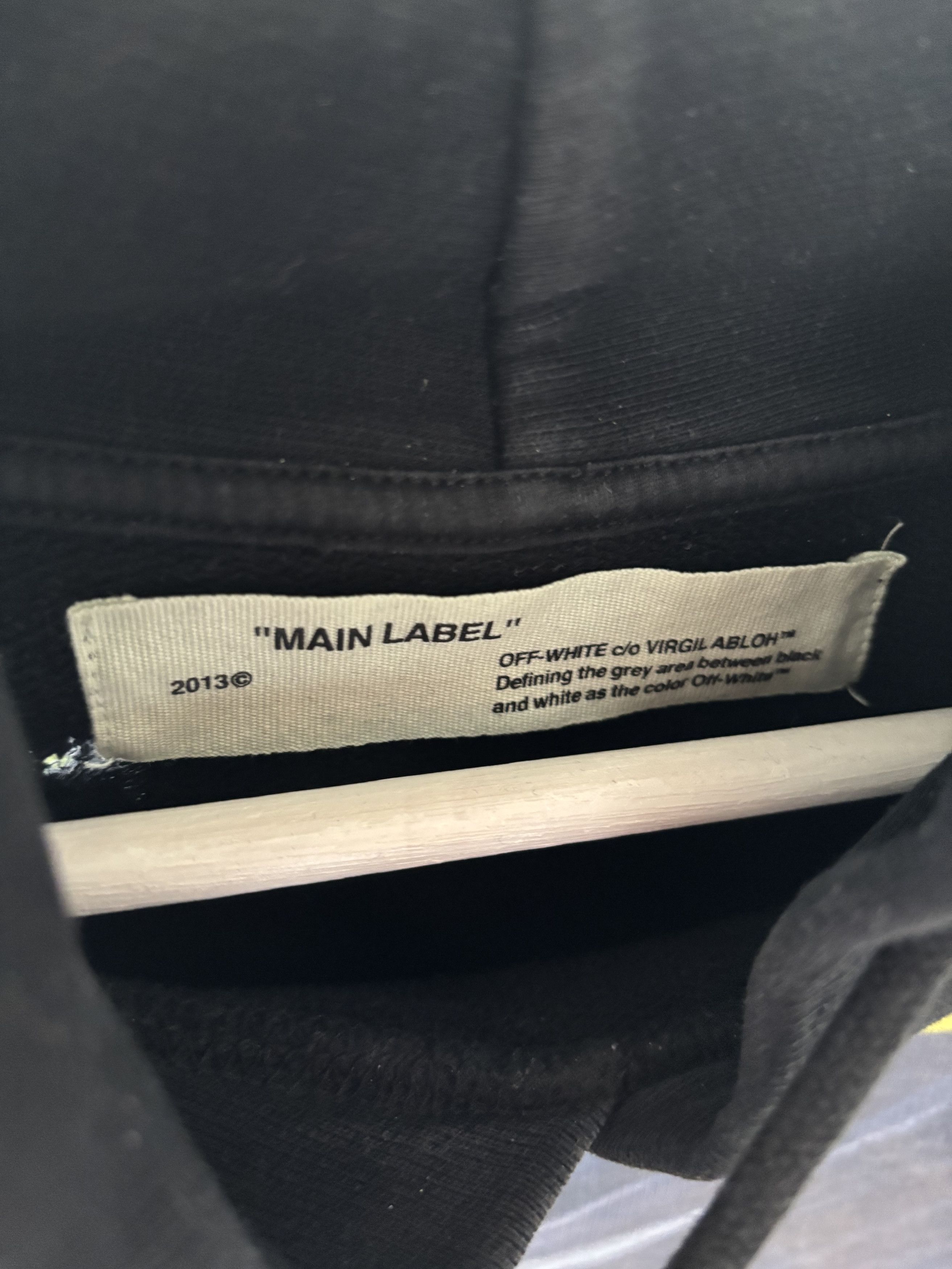 Off-White Off-White Caravaggio Seeing Things Hoodie Size US S / EU 44-46 / 1 - 2 Thumbnail