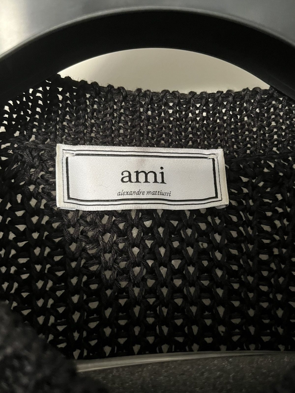 AMI 💯 % Organic Linen Knitwear Size US S / EU 44-46 / 1 - 2 Thumbnail