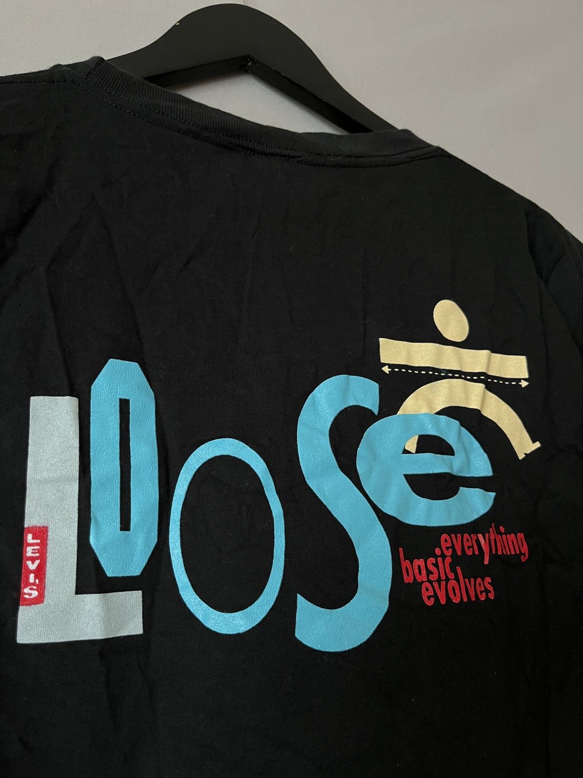 Levi's Vintage Clothing 90’s Levis T’s Single Stitch Loose Everything Basic Evolves Size L / US 10 / IT 46 - 9 Thumbnail