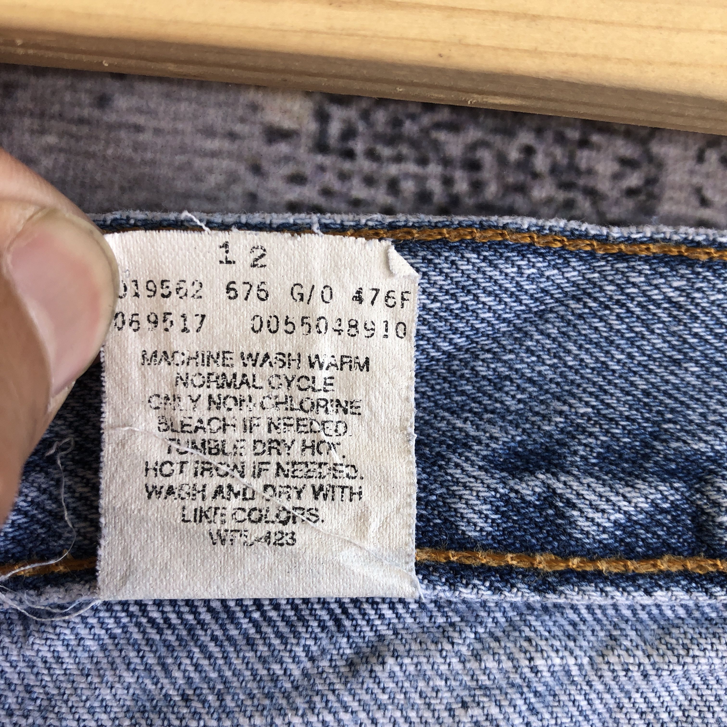 Levi's Vintage Levi's 550 Distressed Blue Jeans Denim Pants Size US 36 / EU 52 - 10 Thumbnail