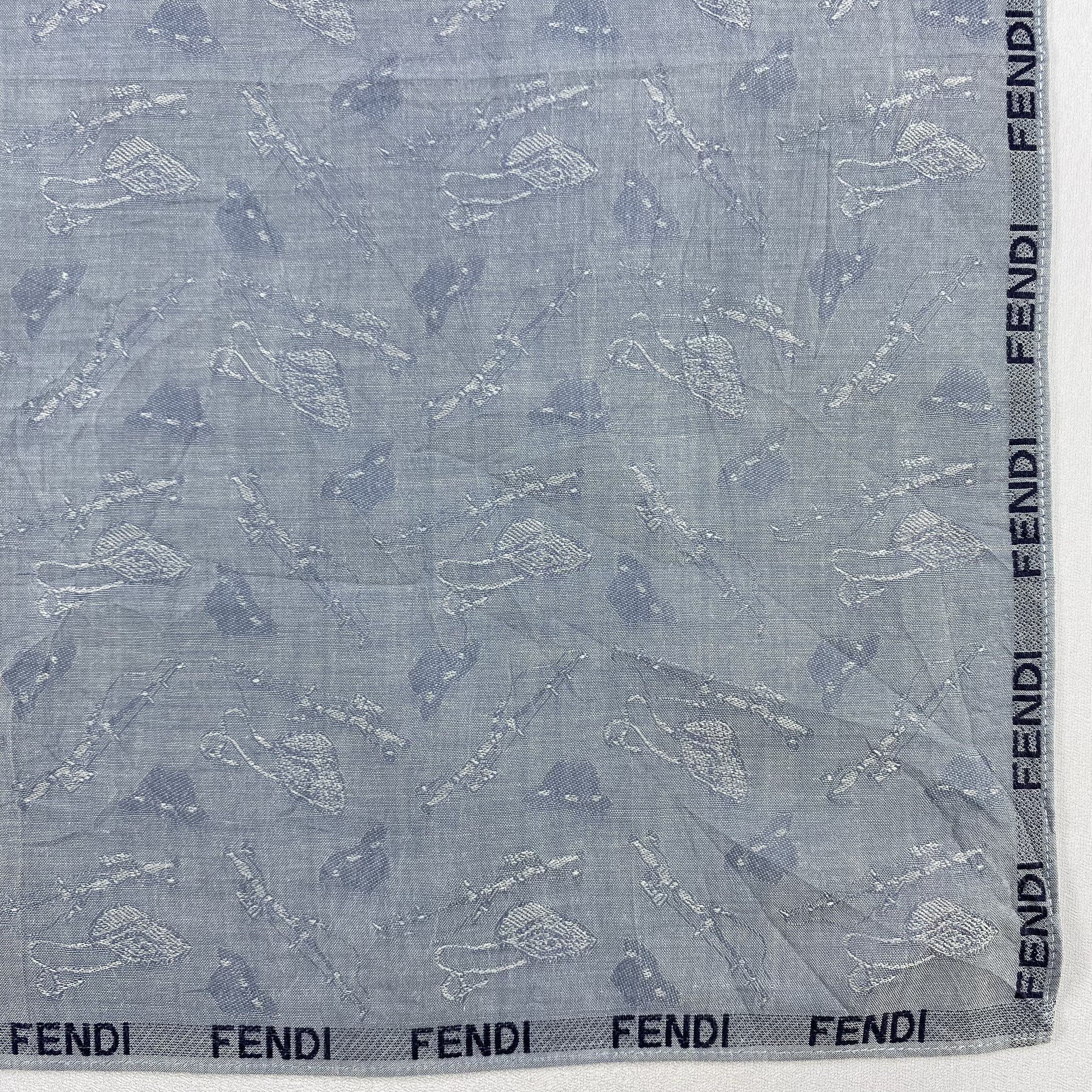 Vintage Fendi Bandana/ Handkerchief / Neckerchief Size ONE SIZE - 3 Thumbnail