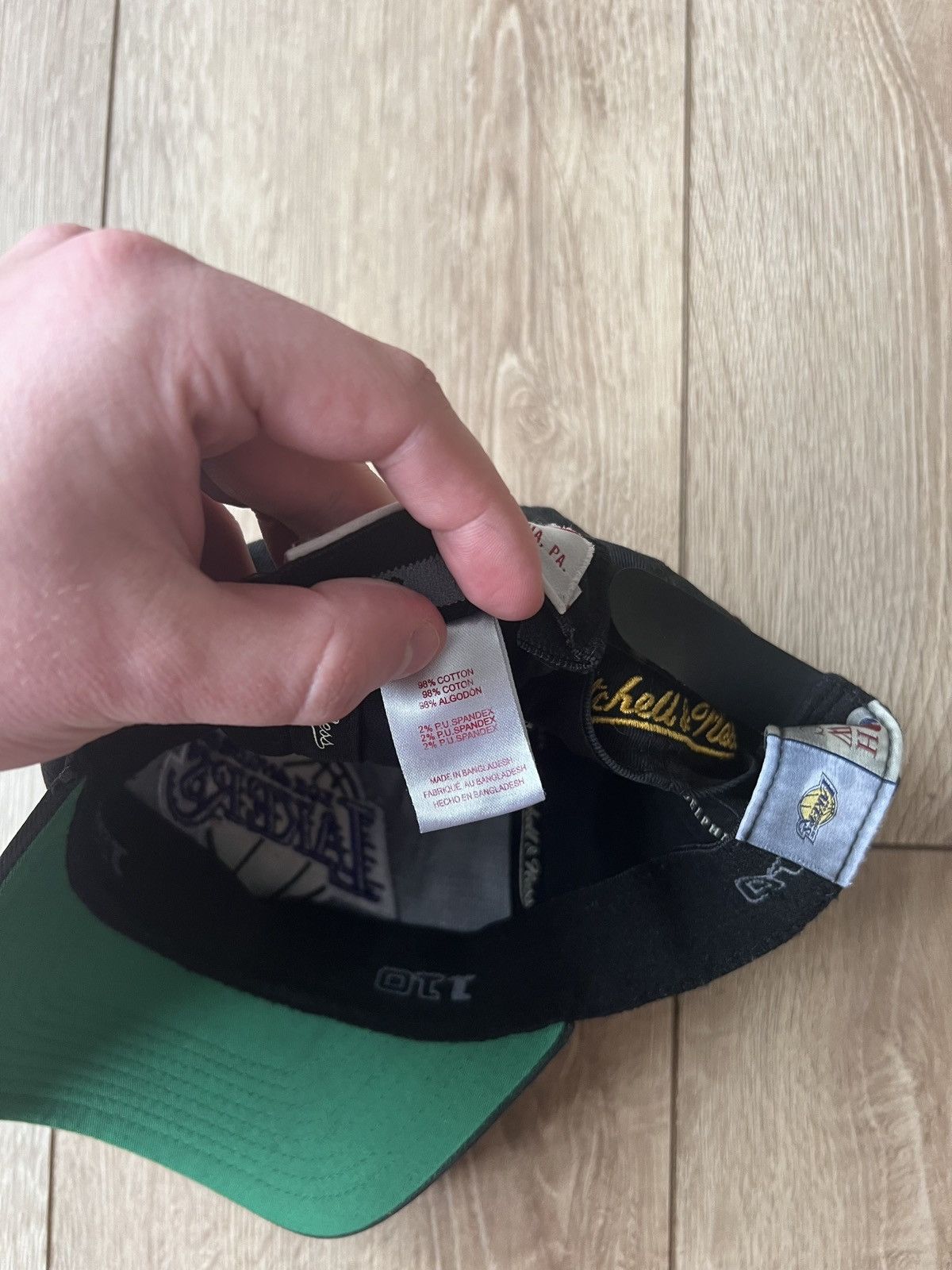 Mitchell & Ness × NBA MITCHELL & NESS LAKERS LOS ANGELES CAP Size ONE SIZE - 8 Thumbnail