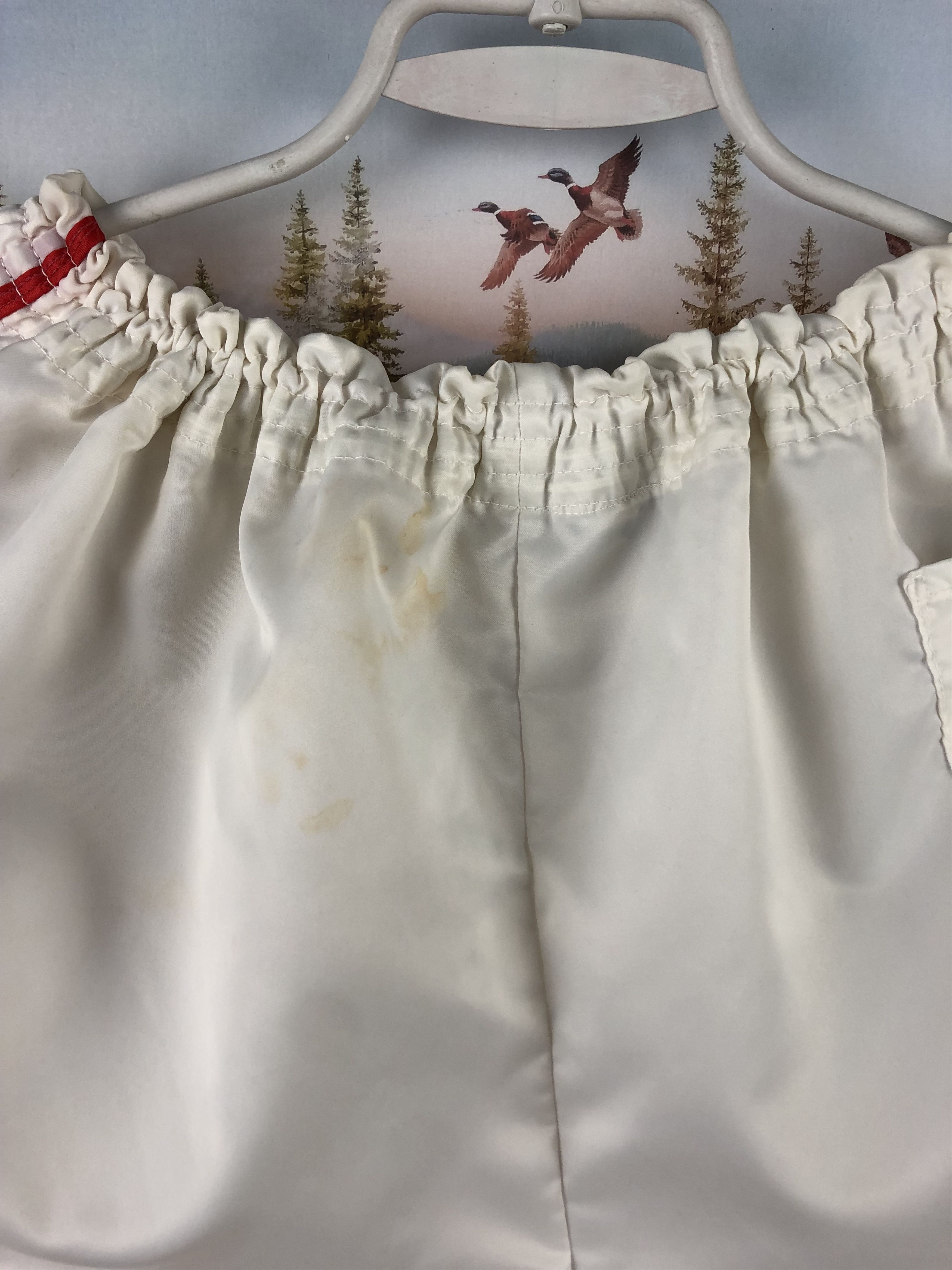 Adidas Vintage 80's Adidas West Germany Nylon Athletic White Shorts Size US 34 / EU 50 - 13 Thumbnail