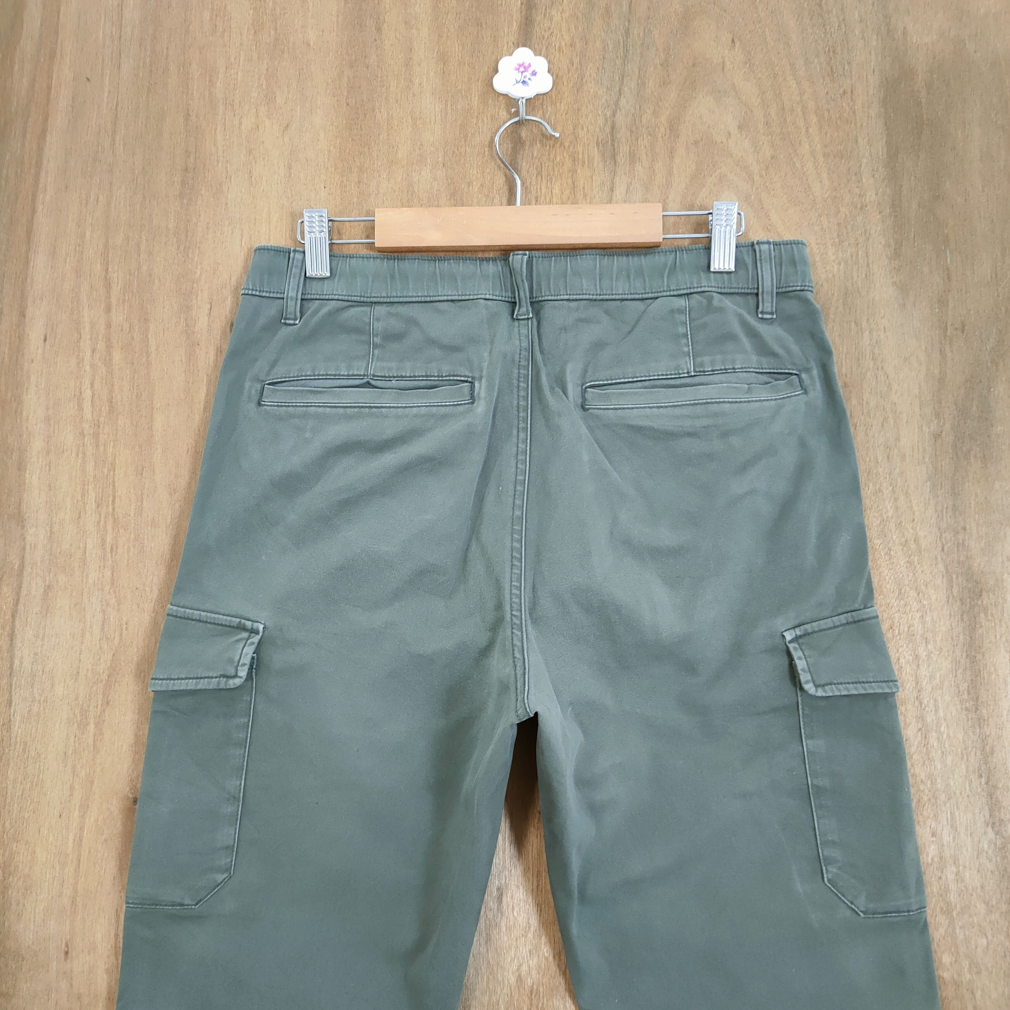 Japanese Brand JAPANESE BRAND GREEN EASY CARGO PANTS Size US 29 - 8 Thumbnail