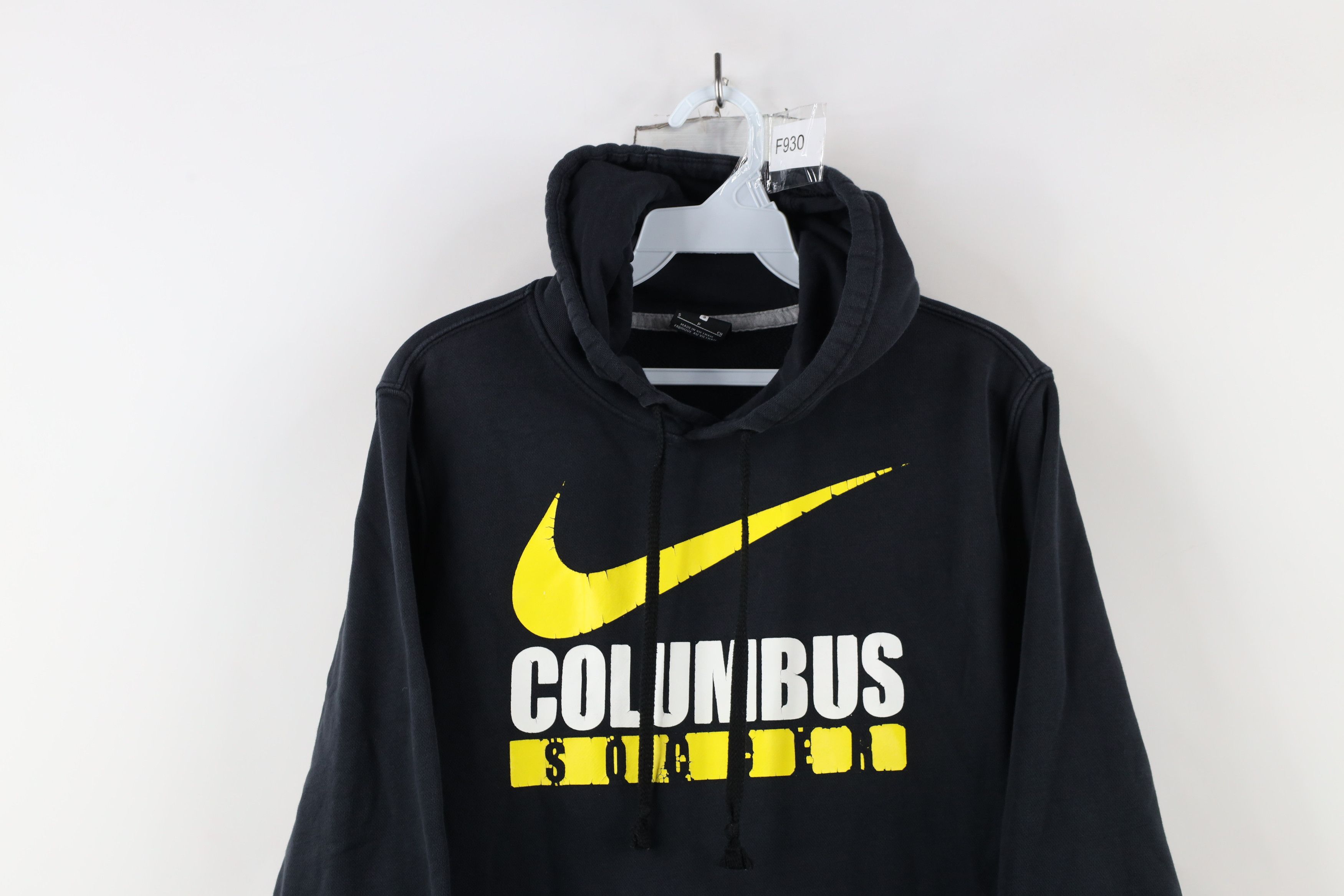 Nike × Vintage Vintage Nike Swoosh Columbus Crew Soccer Hoodie Sweatshirt Size US S / EU 44-46 / 1 - 2 Thumbnail