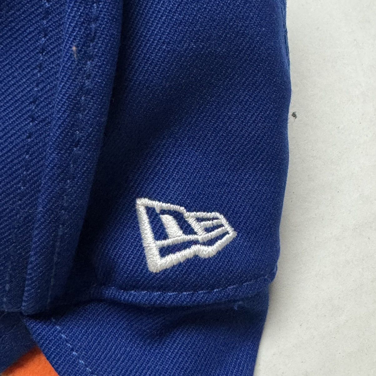 New Era RARE New Era NY Mets Fitted Hat W/ Flip Down Protector S/M Size ONE SIZE - 8 Thumbnail