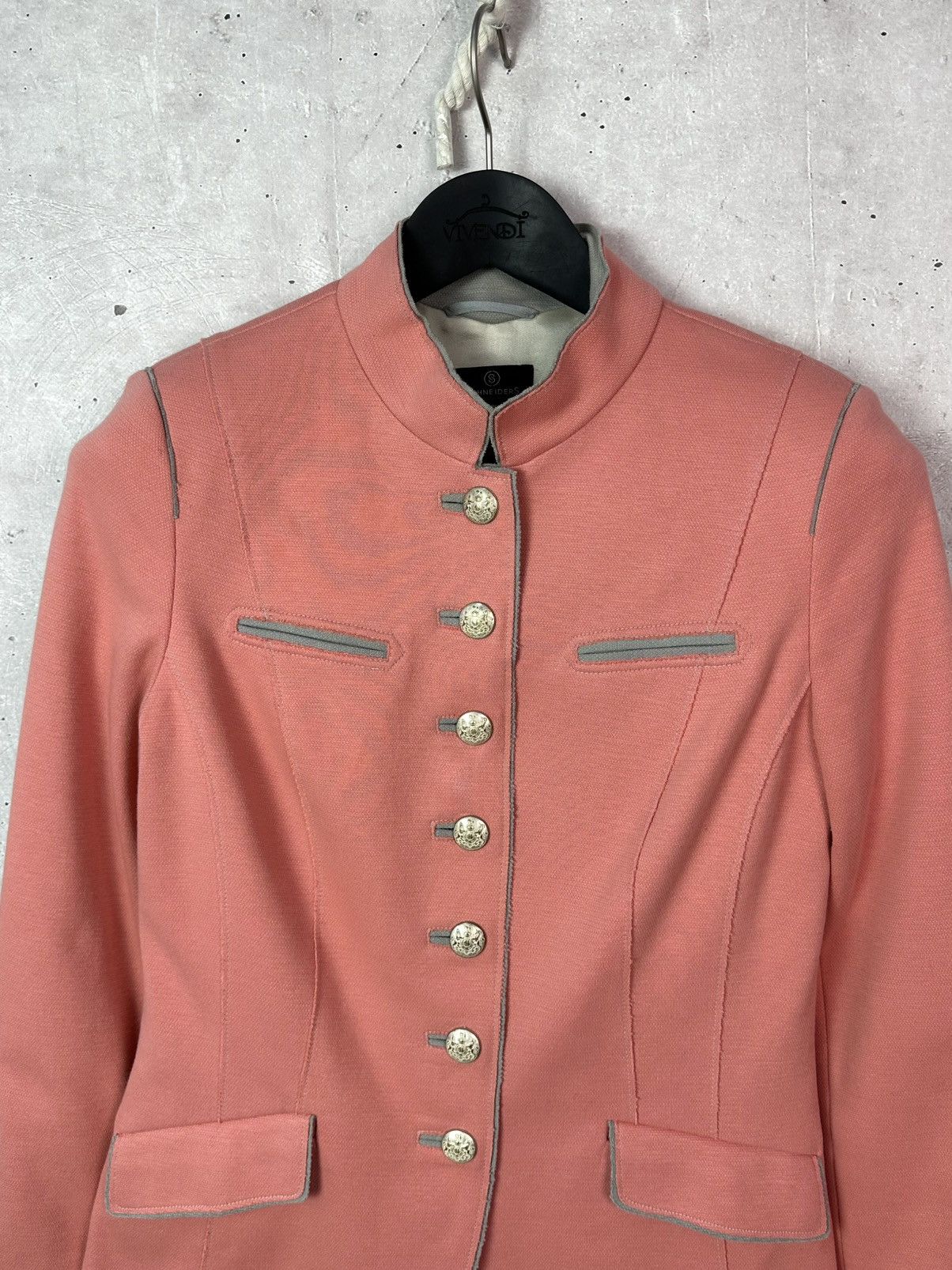 Schneiders Schnaiders Coral Embroidered Metal Buttons Women’s Jacket Size M / US 6-8 / IT 42-44 - 2 Thumbnail