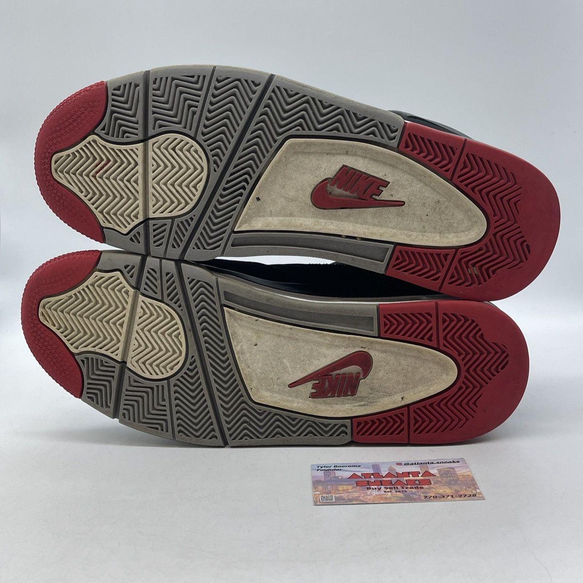 Jordan Brand Air Jordan 4 bred Size US 12 / EU 45 - 7 Thumbnail