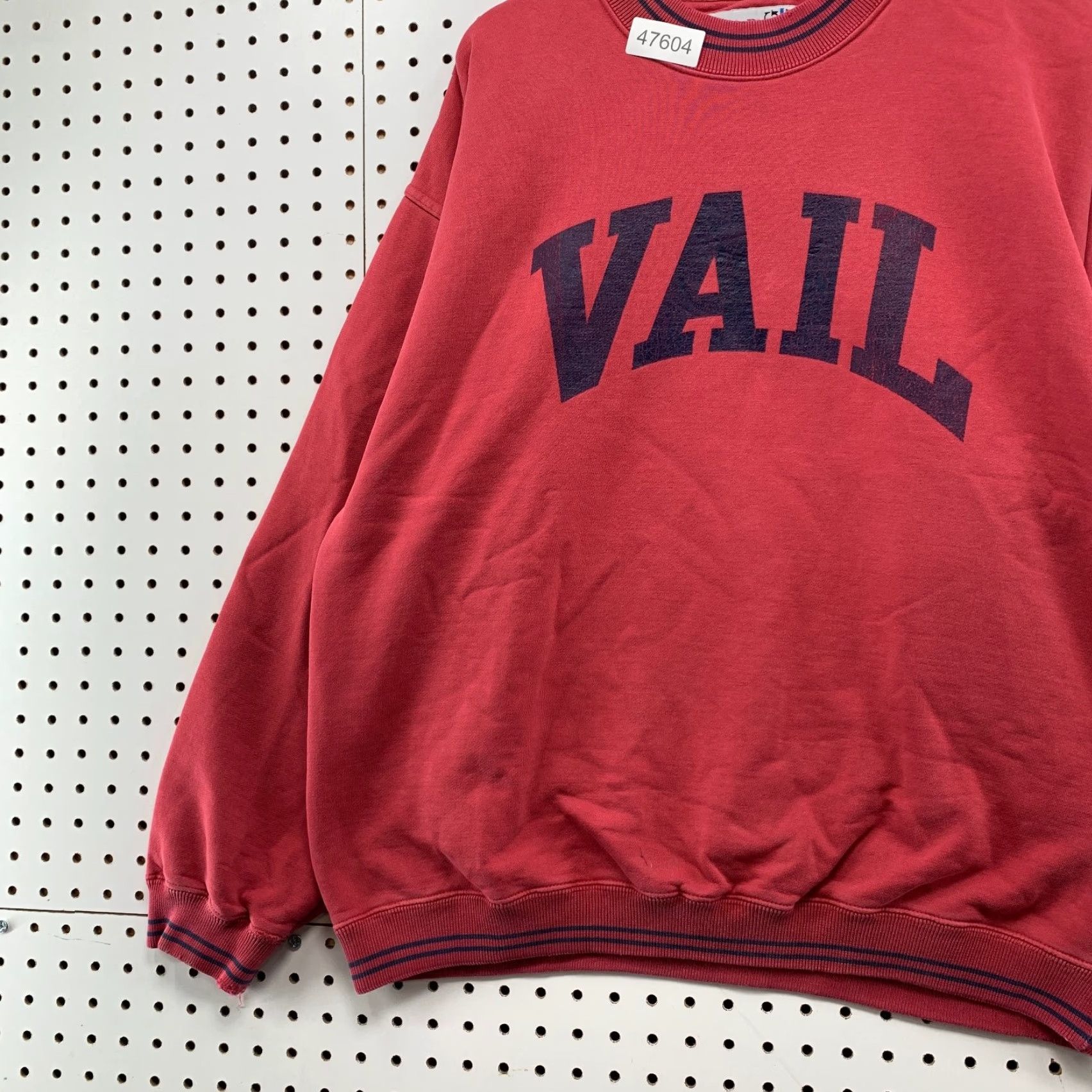 Vintage VINTAGE Gear For Sports Sweatshirt Mens L Red Embroidered Crewneck Fleece Made USA Size US L / EU 52-54 / 3 - 5 Thumbnail