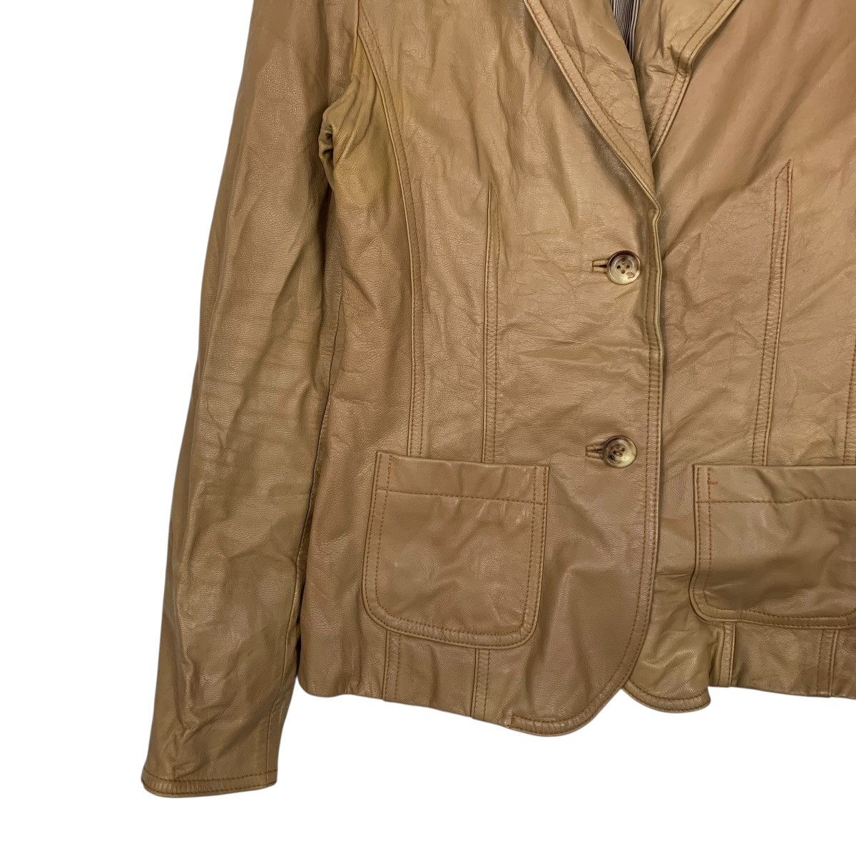 Japanese Brand Japanese Brand MA* Leather Jacket Size XS / US 0-2 / IT 36-38 - 3 Thumbnail