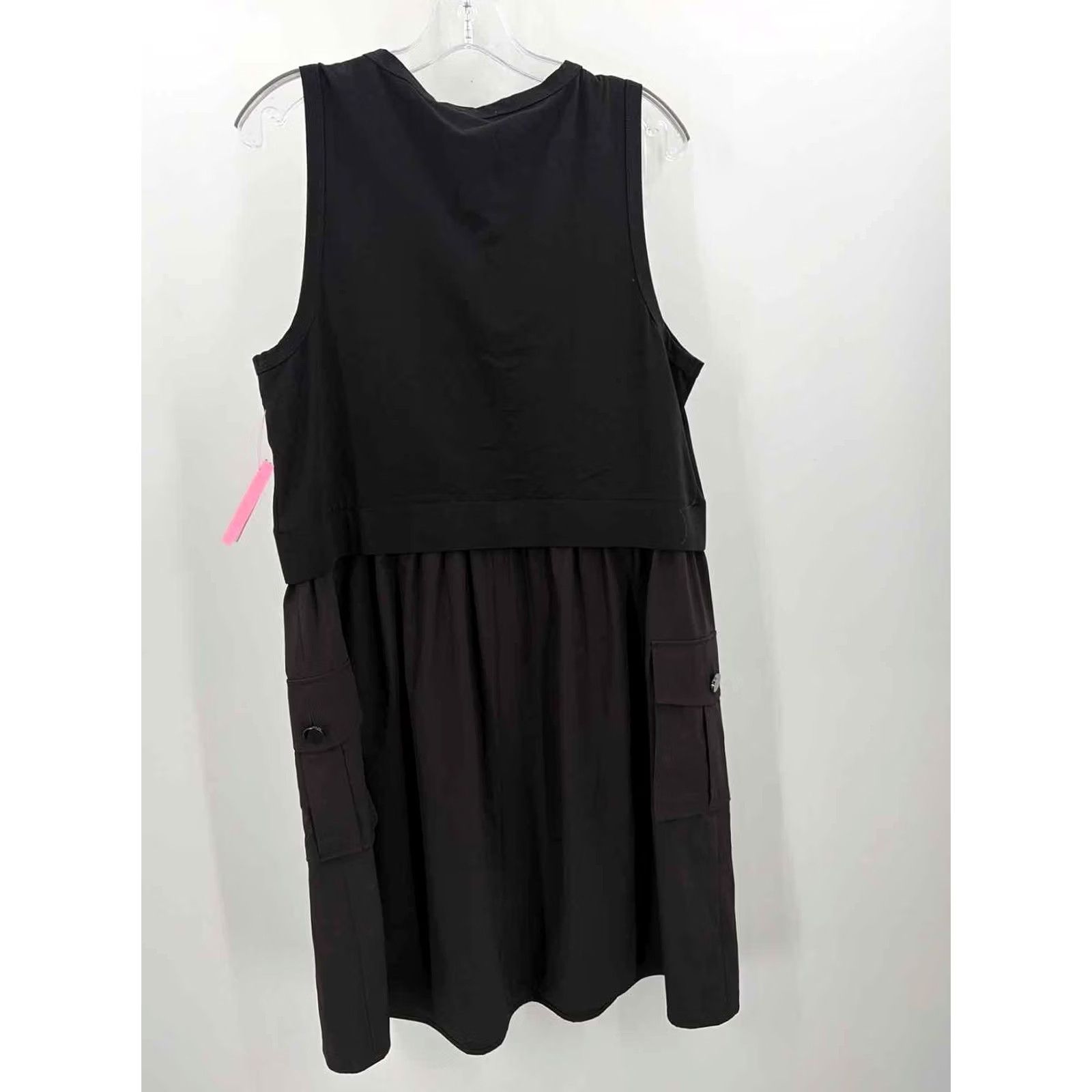 DKNY DKNY Dress Size Large Black Sleeveless Knee Length Pre-Owned Size L / US 10 / IT 46 - 2 Thumbnail