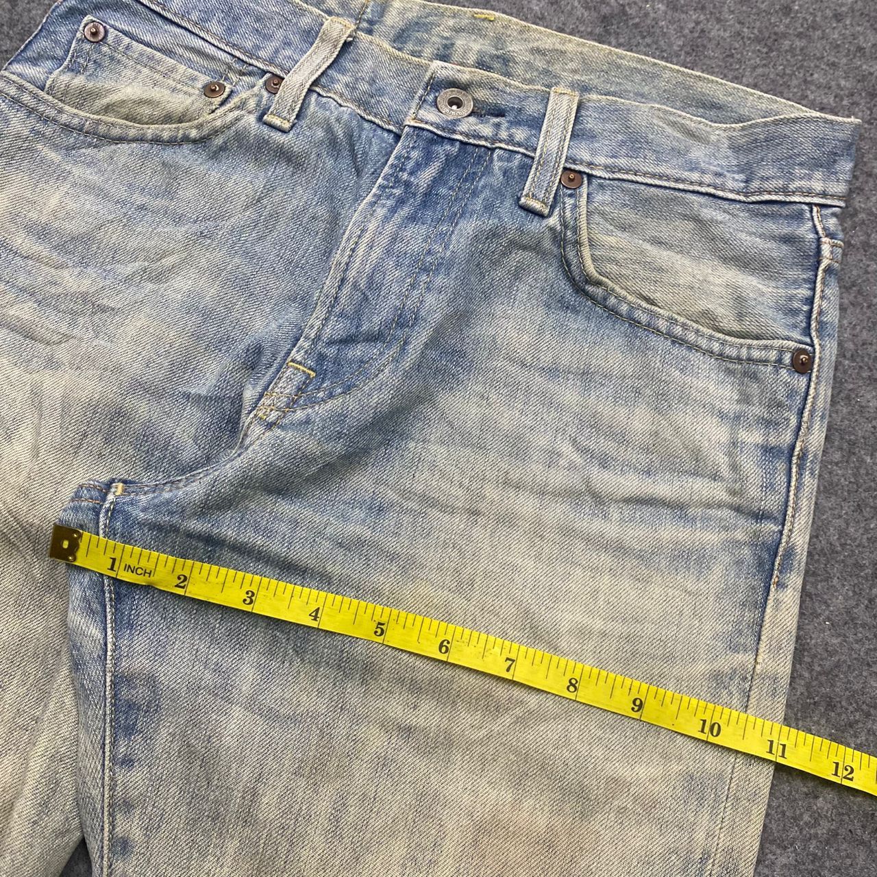 Uniqlo 💥Best Offer💥Vintage Uniqlo Jeans Distressed Denim Size US 29 - 6 Thumbnail