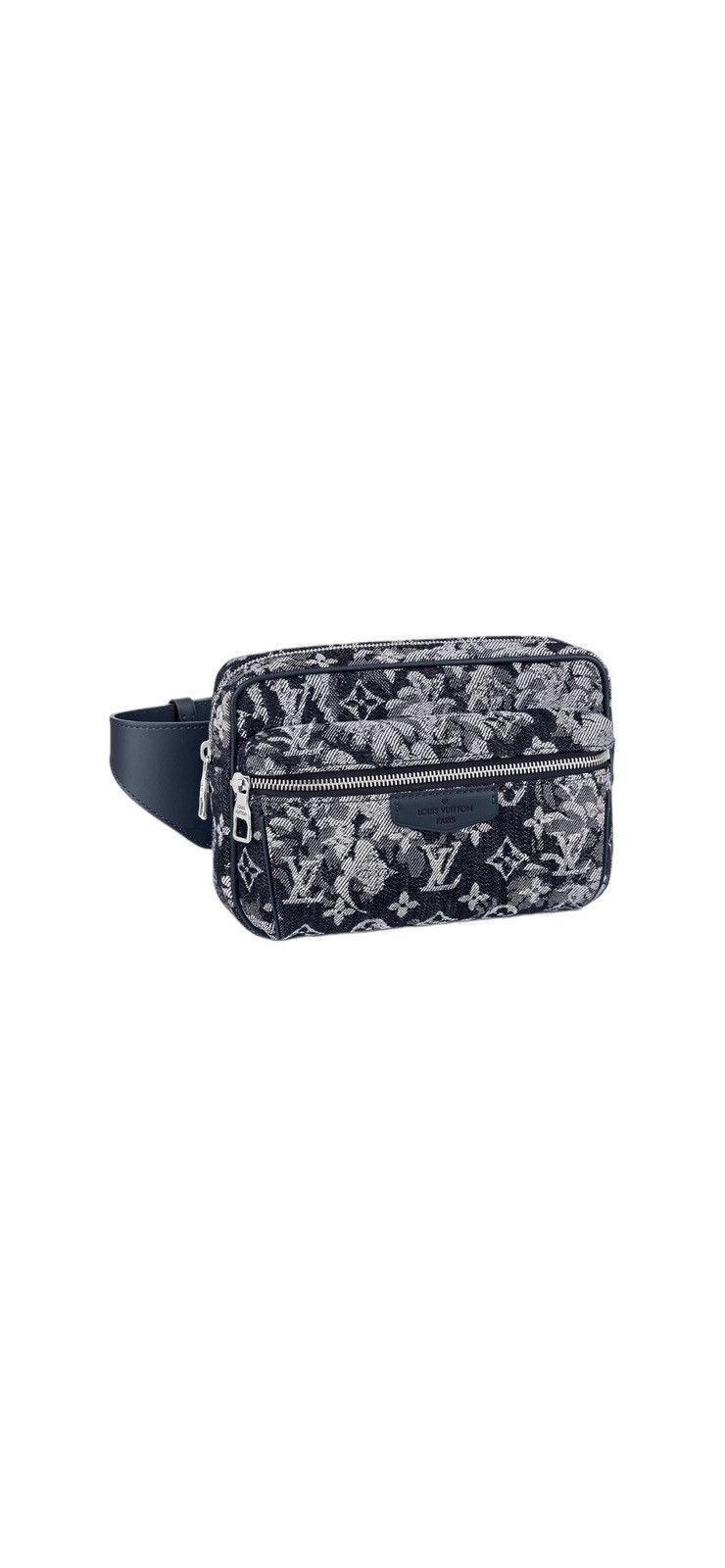 image of Louis Vuitton Outdoor Bumbag in Grey, Men's