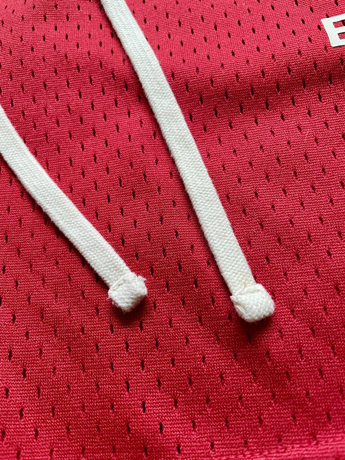 Fear of God FOG Essentials FW18 Mesh Shorts - Red (PacSun Receipt) Size US 34 / EU 50 - 8 Thumbnail