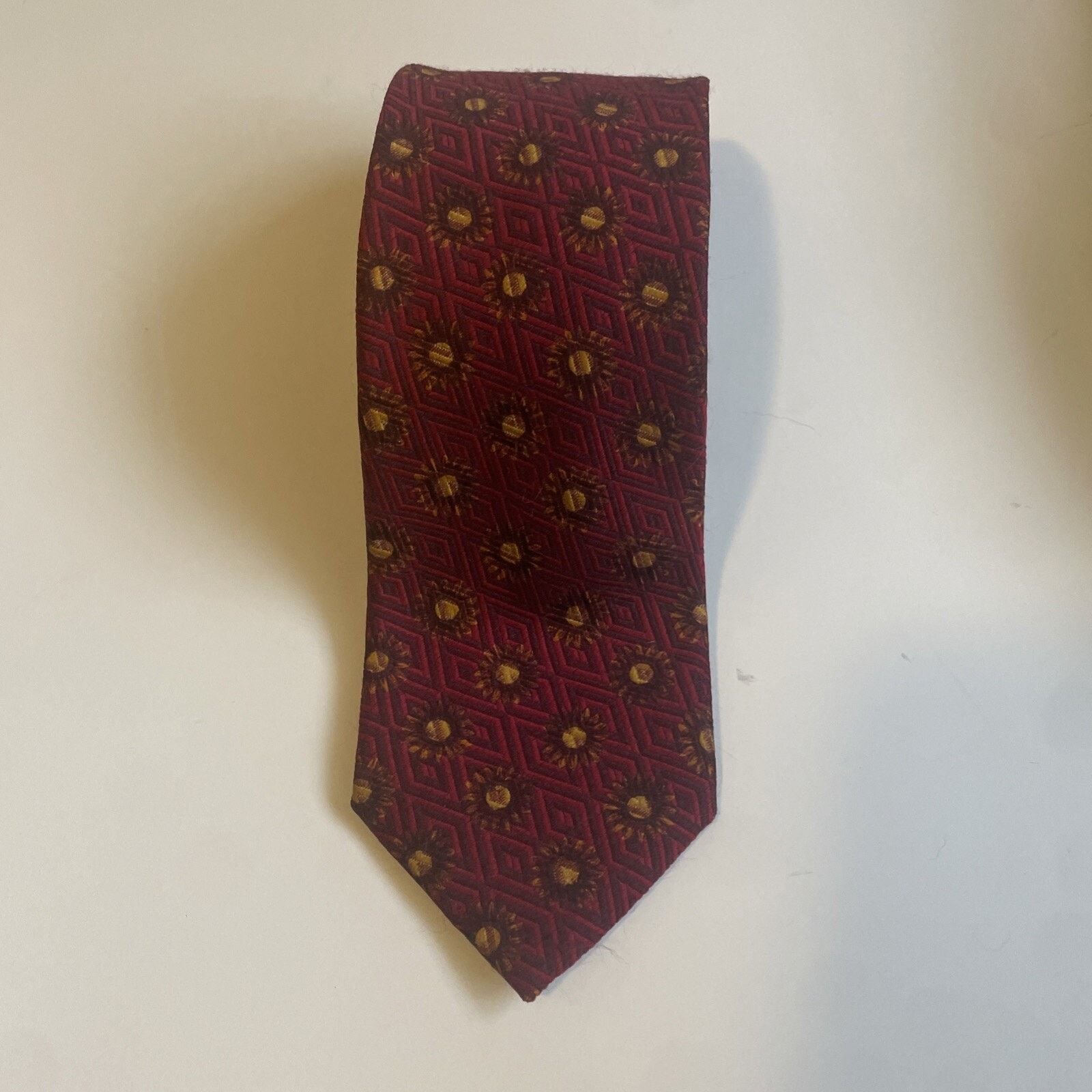 Ermenegildo Zegna ERMENEGILDO ZEGNA Men's 100% Silk Necktie ITALY Luxury RED Size ONE SIZE - 2 Thumbnail