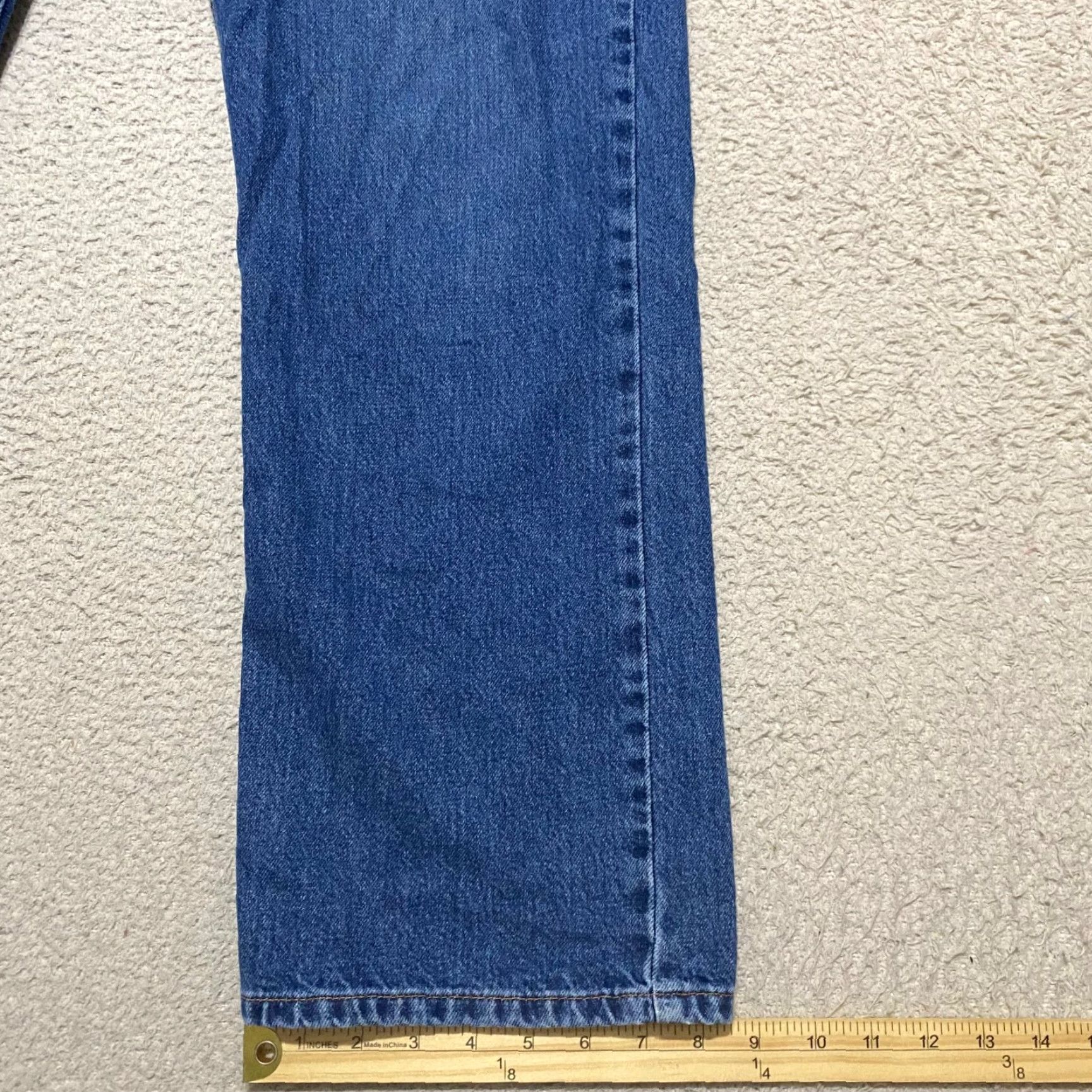 Eddie Bauer Eddie Bauer Jeans Mens 38x30 Blue Denim Straight Leg Medium Wash Mid Rise Denim Jeans Mens 38 Regular Blue 5-Pocket Design Size US 38 / EU 54 - 5 Thumbnail