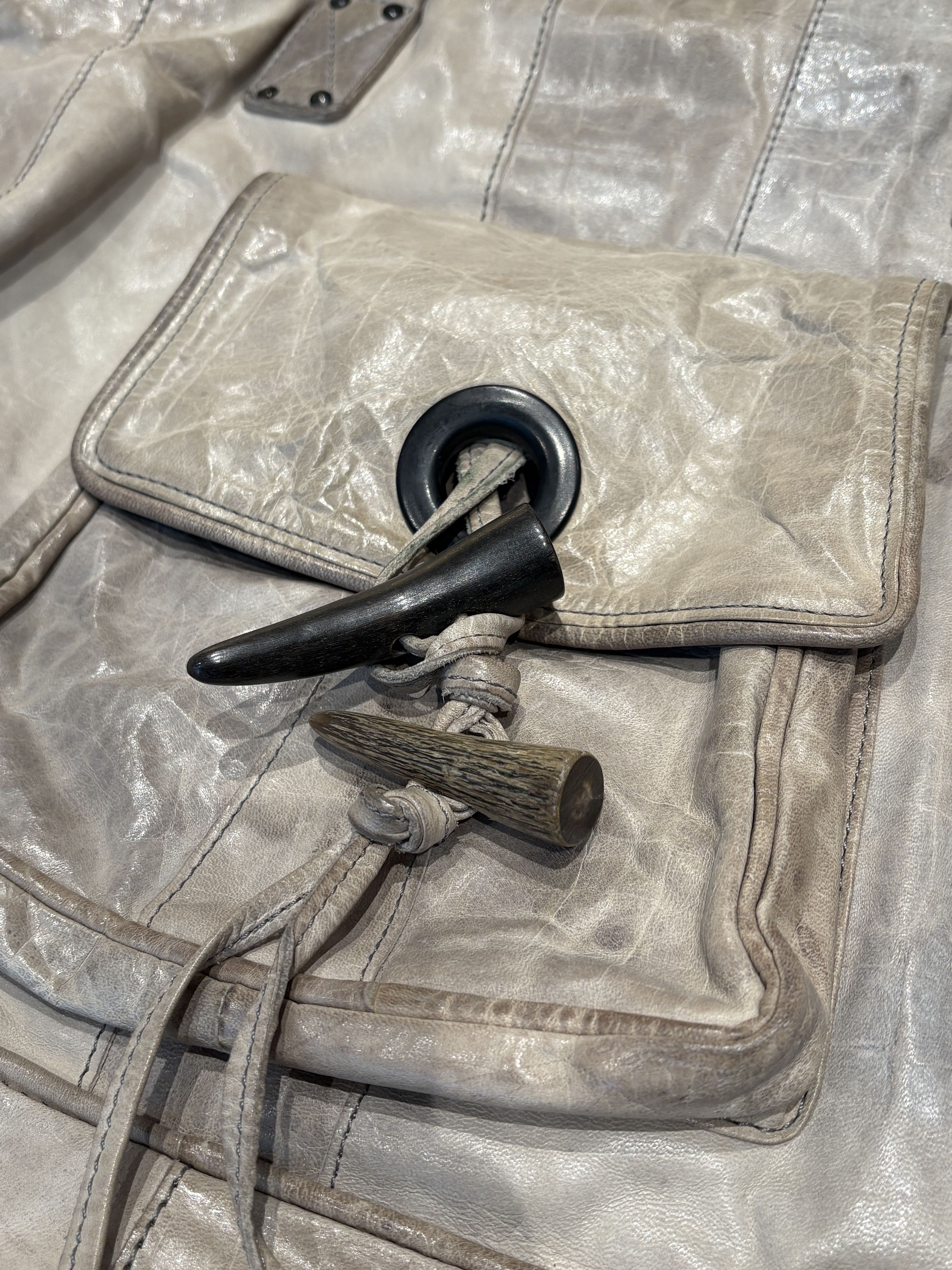 Other Japanese Y2K ZER Horse Leather Embossed 2Way Boston Bag Size ONE SIZE - 2 Thumbnail