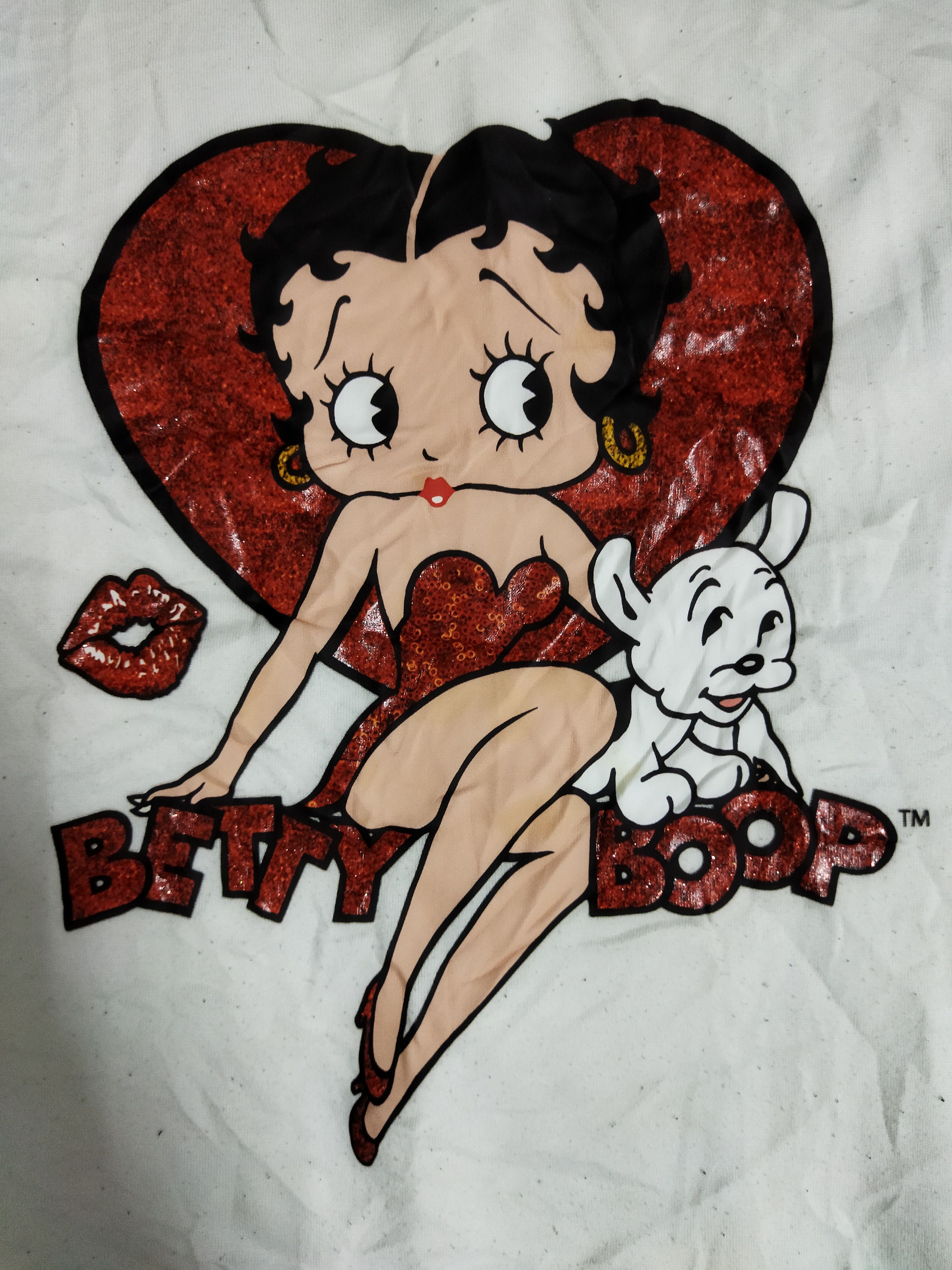 Cartoon Network Betty Boop Sweatshirt Size US XL / EU 56 / 4 - 2 Thumbnail