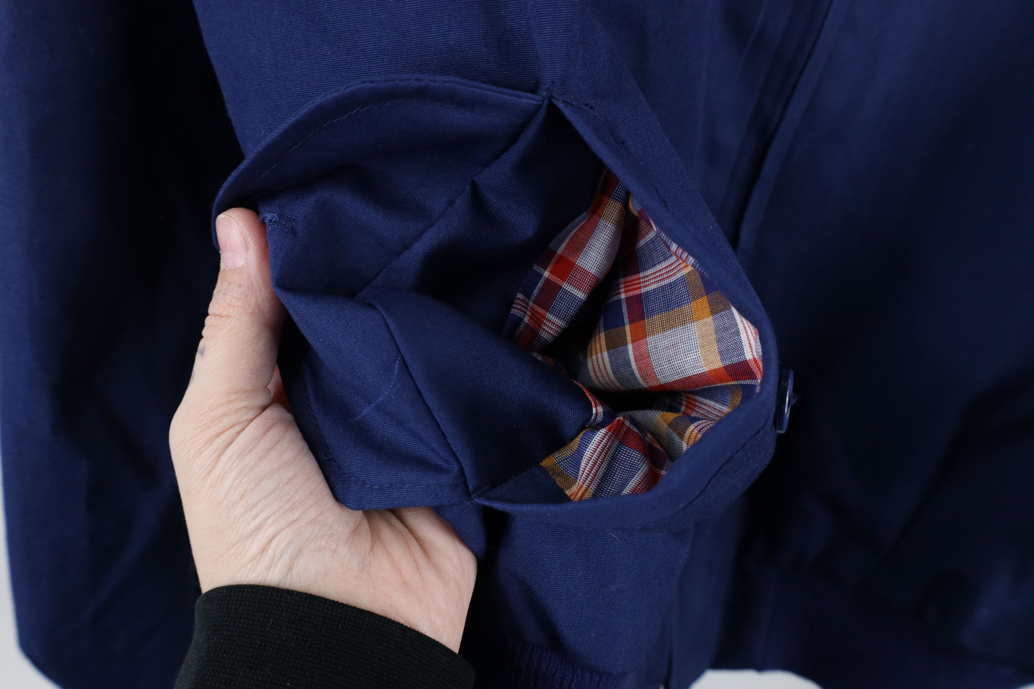 Vintage Vintage 80s 90s Rawlings Lined Cafe Racer Bomber Jacket Blue Size US M / EU 48-50 / 2 - 5 Thumbnail