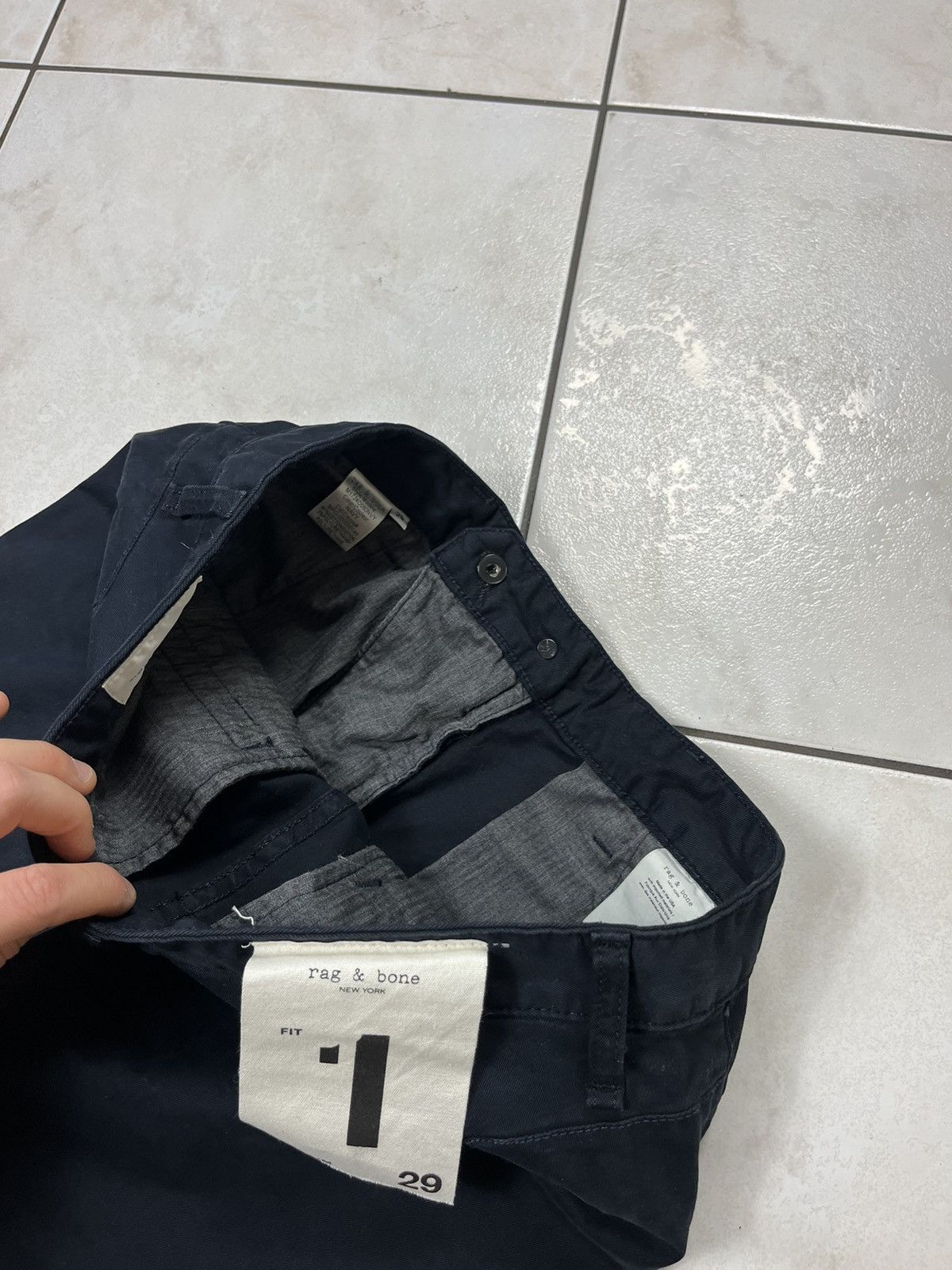 Designer × Rag & Bone Rag & Bone New York fit 1 classic chino pants extra slim Size US 29 - 15 Thumbnail