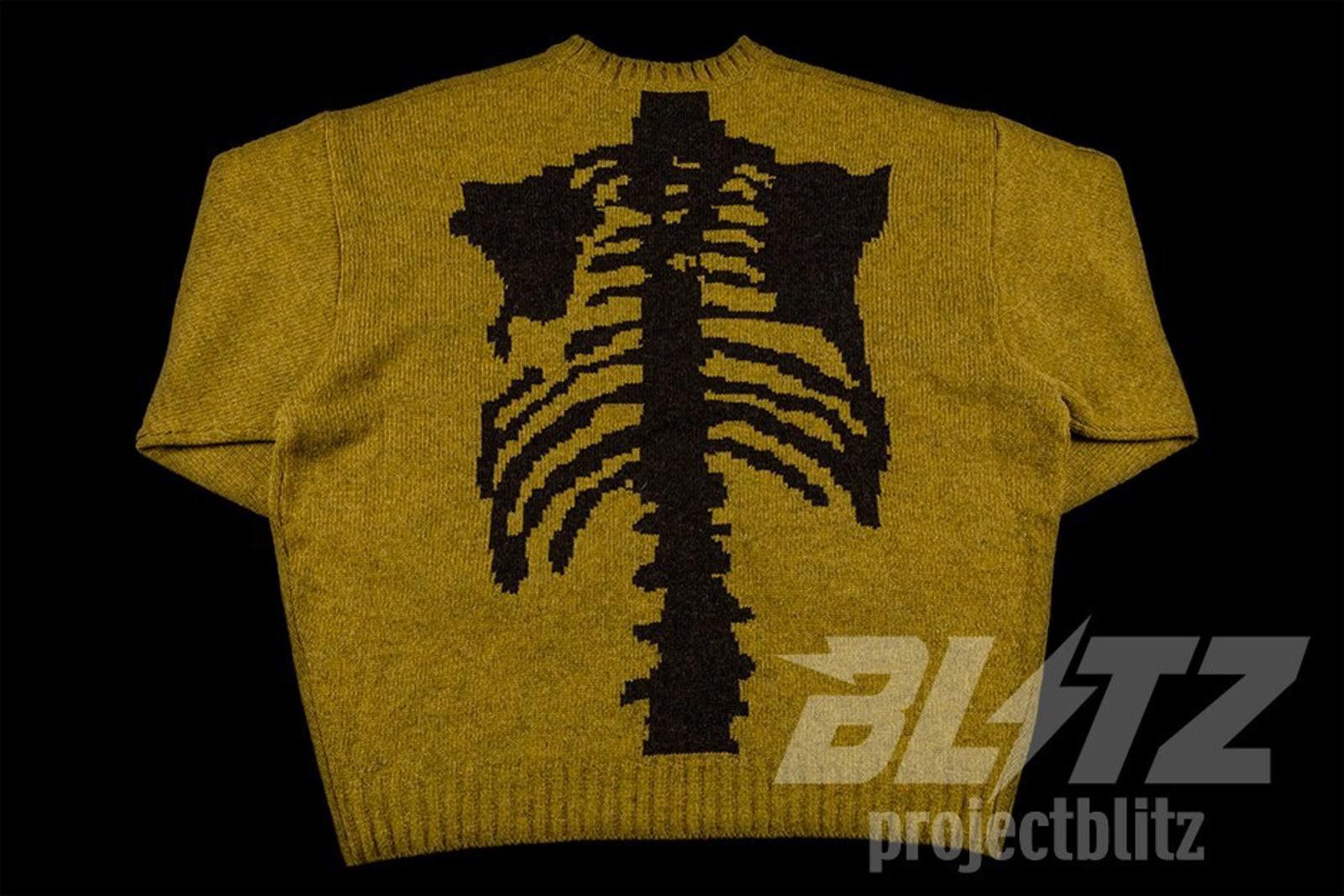 Kapital Kapital 5G Bone Knit Crewneck Sweater Mustard Size 1 Size US S / EU 44-46 / 1 - 2 Thumbnail