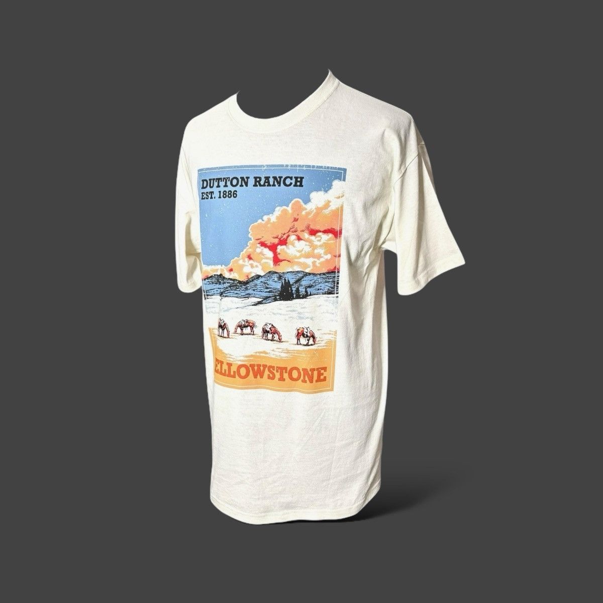 Other Licensed Men’s Vintage Style Dutton Ranch T-Shirt Sz L Size US L / EU 52-54 / 3 - 3 Thumbnail