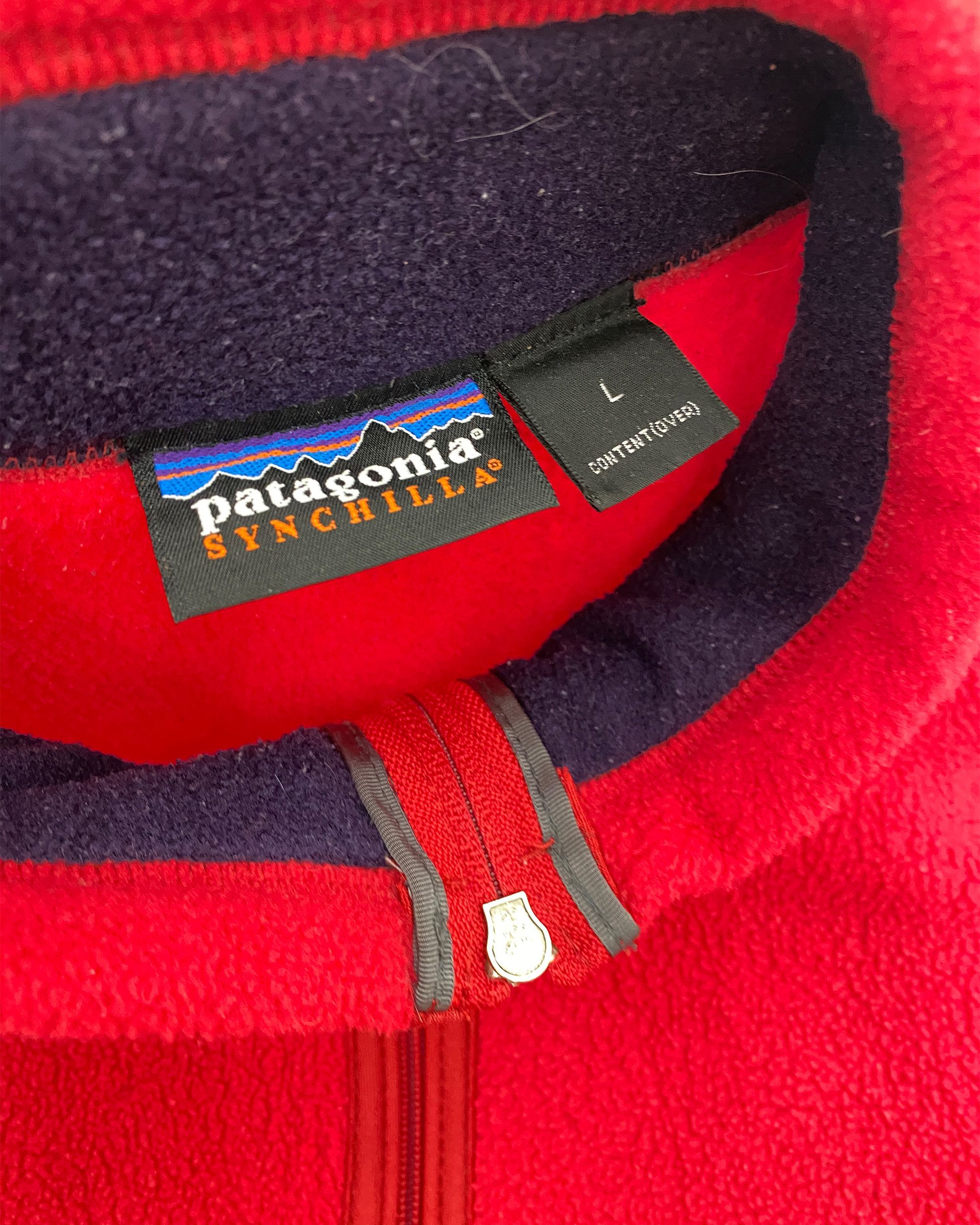 Patagonia 1990s Synchilla Fleece Vest Size US L / EU 52-54 / 3 - 3 Thumbnail