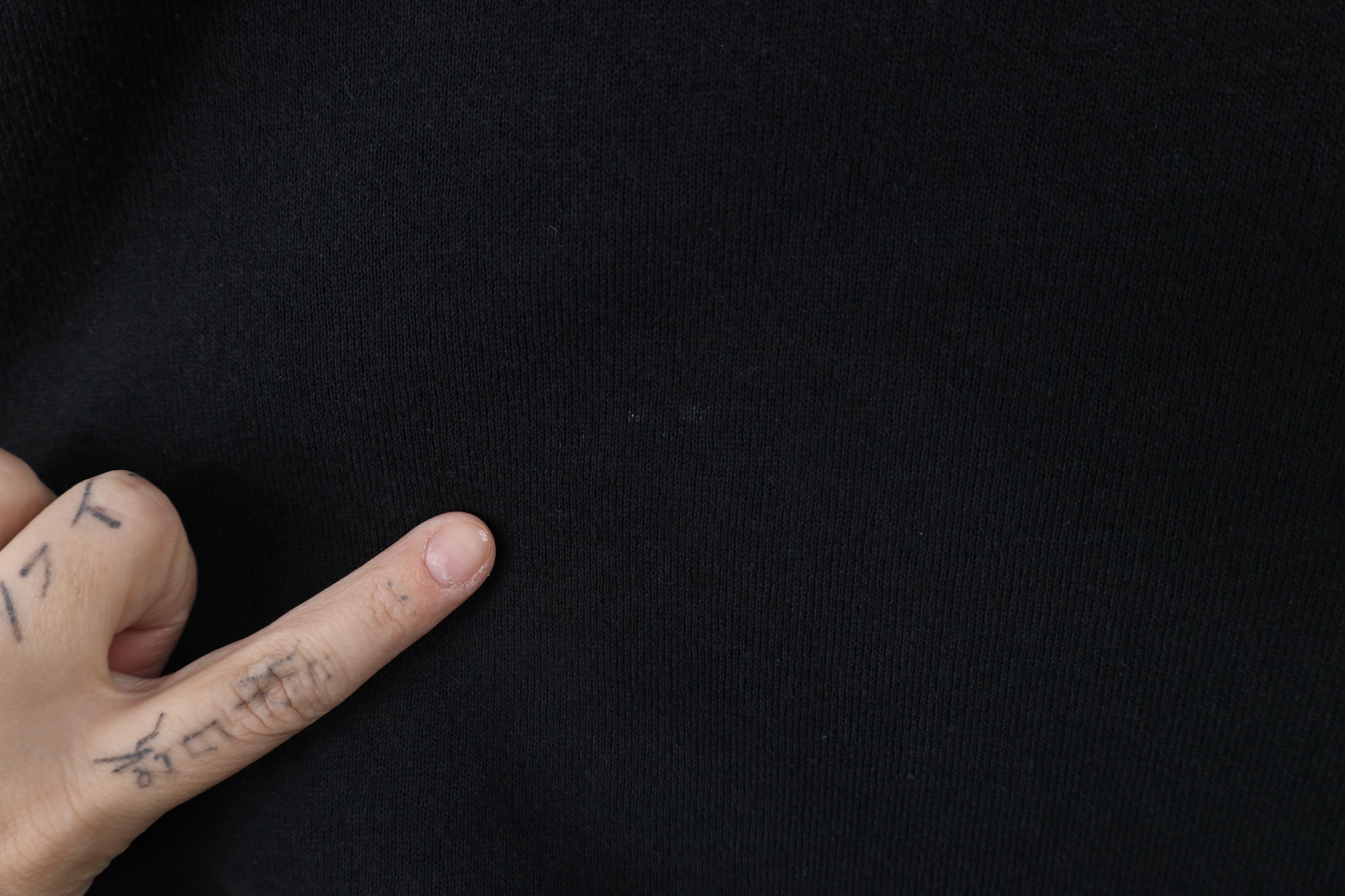 Vintage Vintage 90s Streetwear Blank Crewneck Sweatshirt Black USA Size XL / US 12-14 / IT 48-50 - 4 Thumbnail