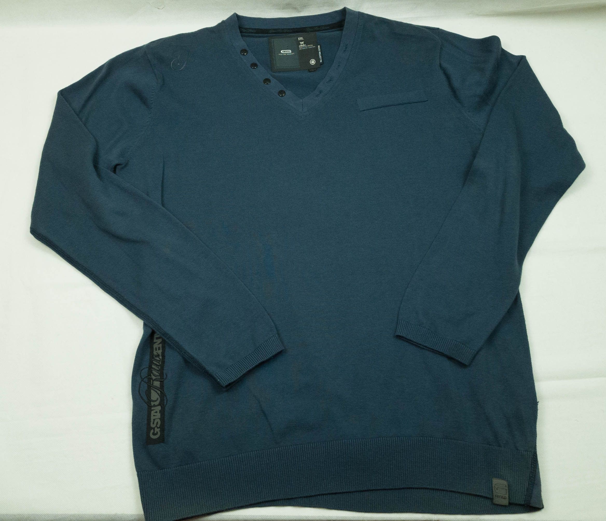 G-Star G-Star mens jumper cotton size L-XL (LABEL XXL ASIA) Size US XL / EU 56 / 4 - 3 Thumbnail