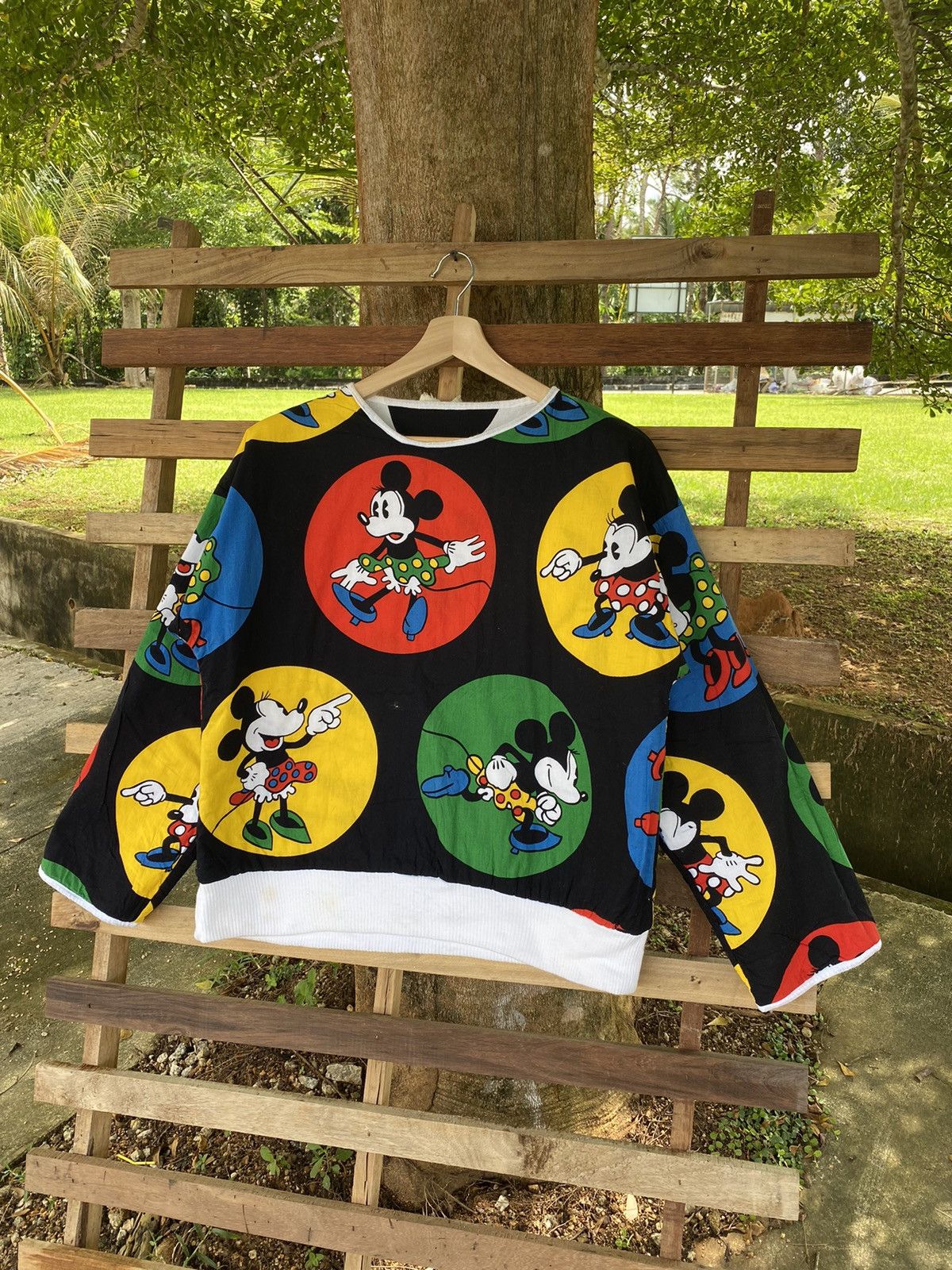 Mickey Mouse 90s Mickey Mouse Reversible Sweatshirt Size US XL / EU 56 / 4 - 7 Thumbnail
