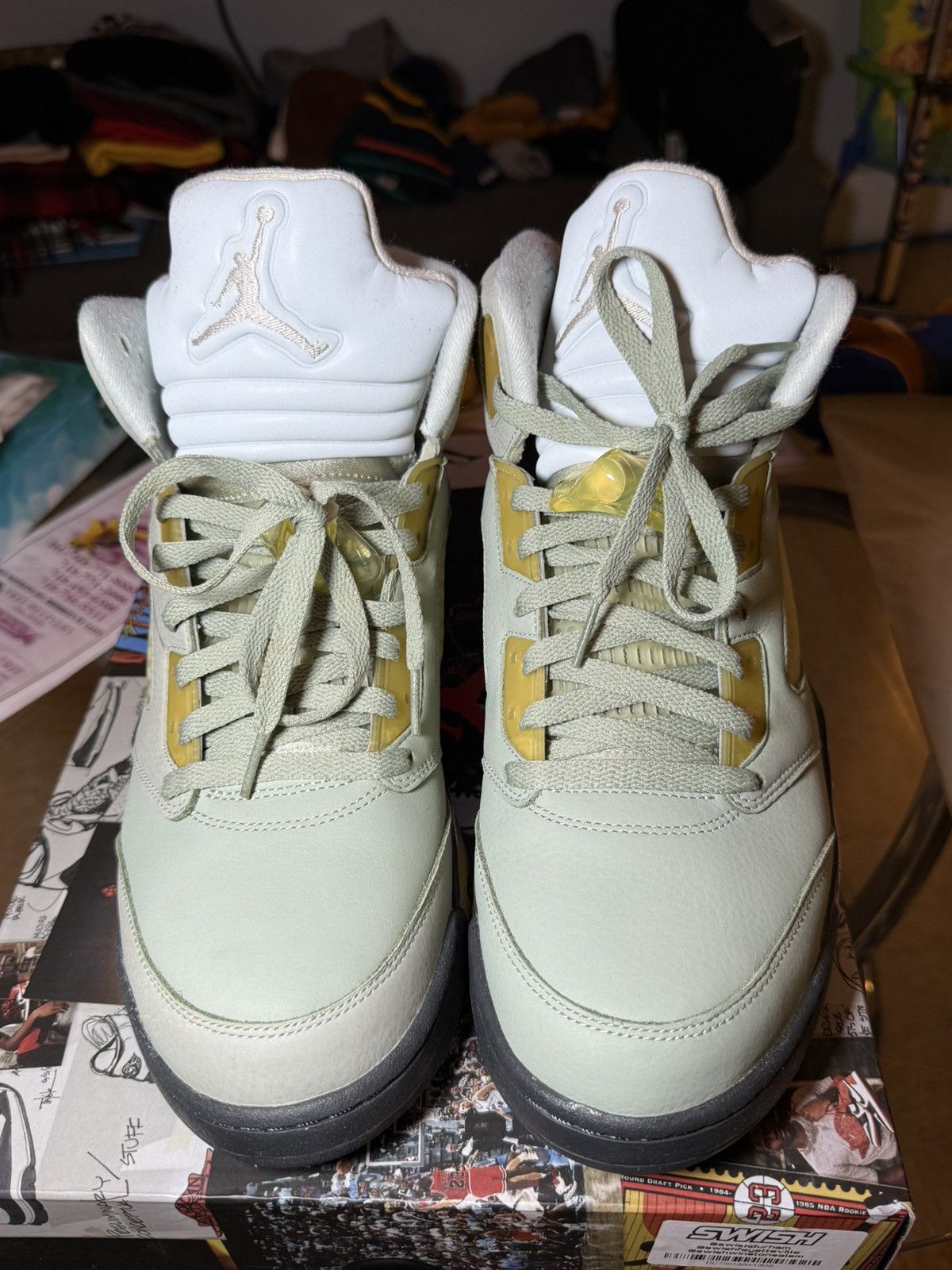 Jordan Brand Jade Horizon 5s Size US 13 / EU 46 - 2 Thumbnail