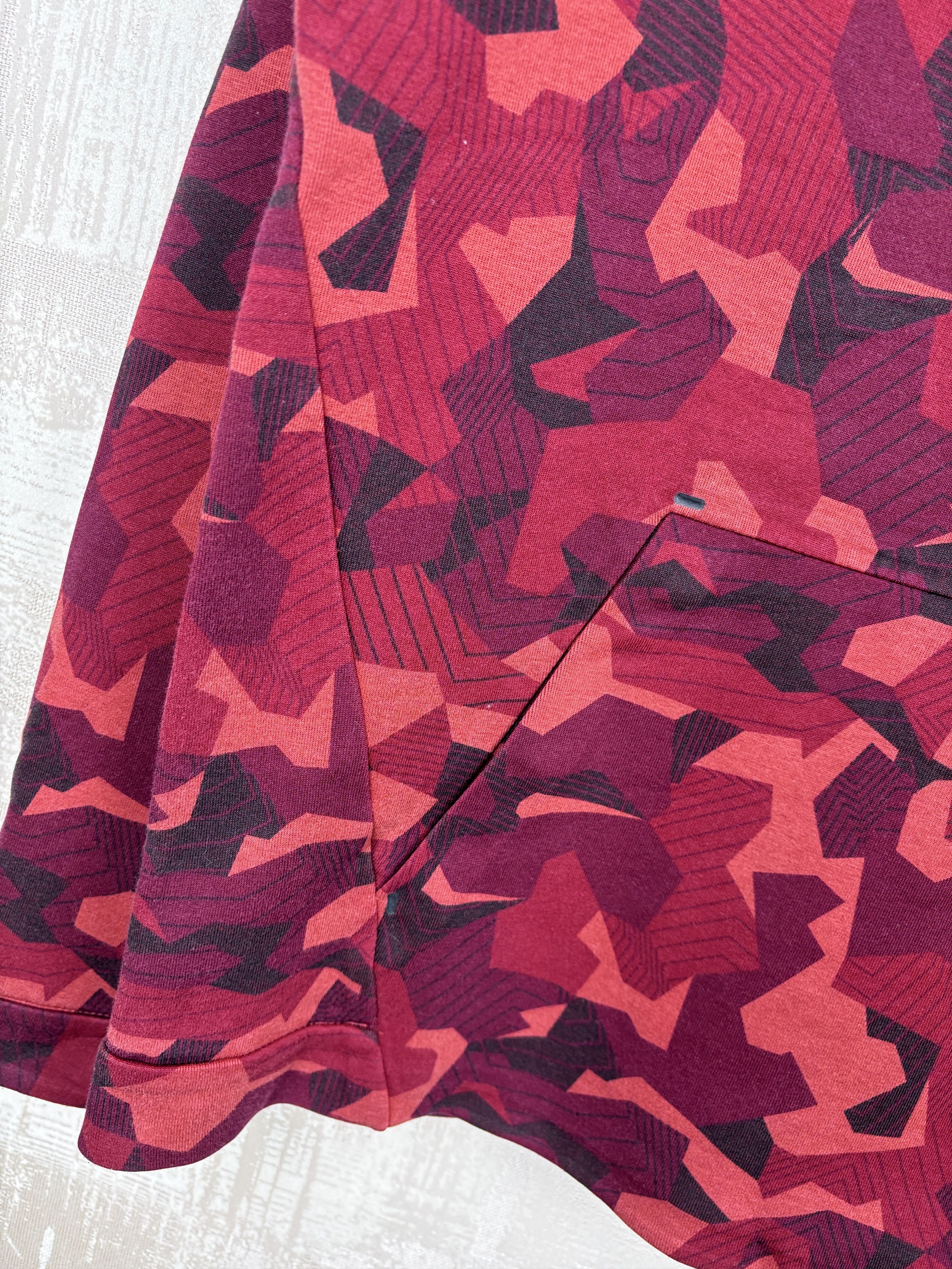 Nike Nike Tech Fleece Camo Camouflage Crew Sweatshirt Size US M / EU 48-50 / 2 - 9 Thumbnail