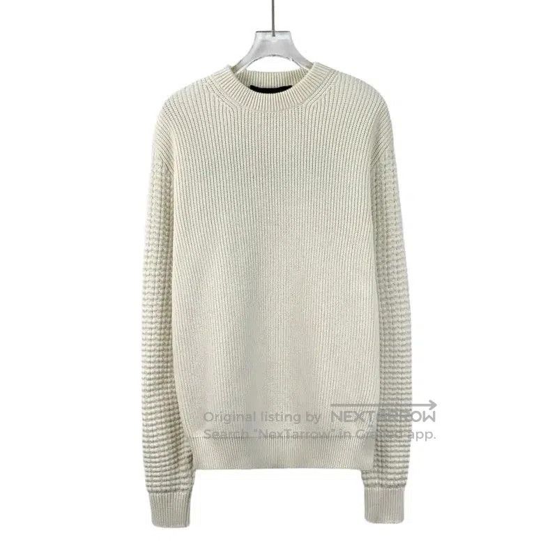 Louis Vuitton Women's Knitted Sweater in Off.