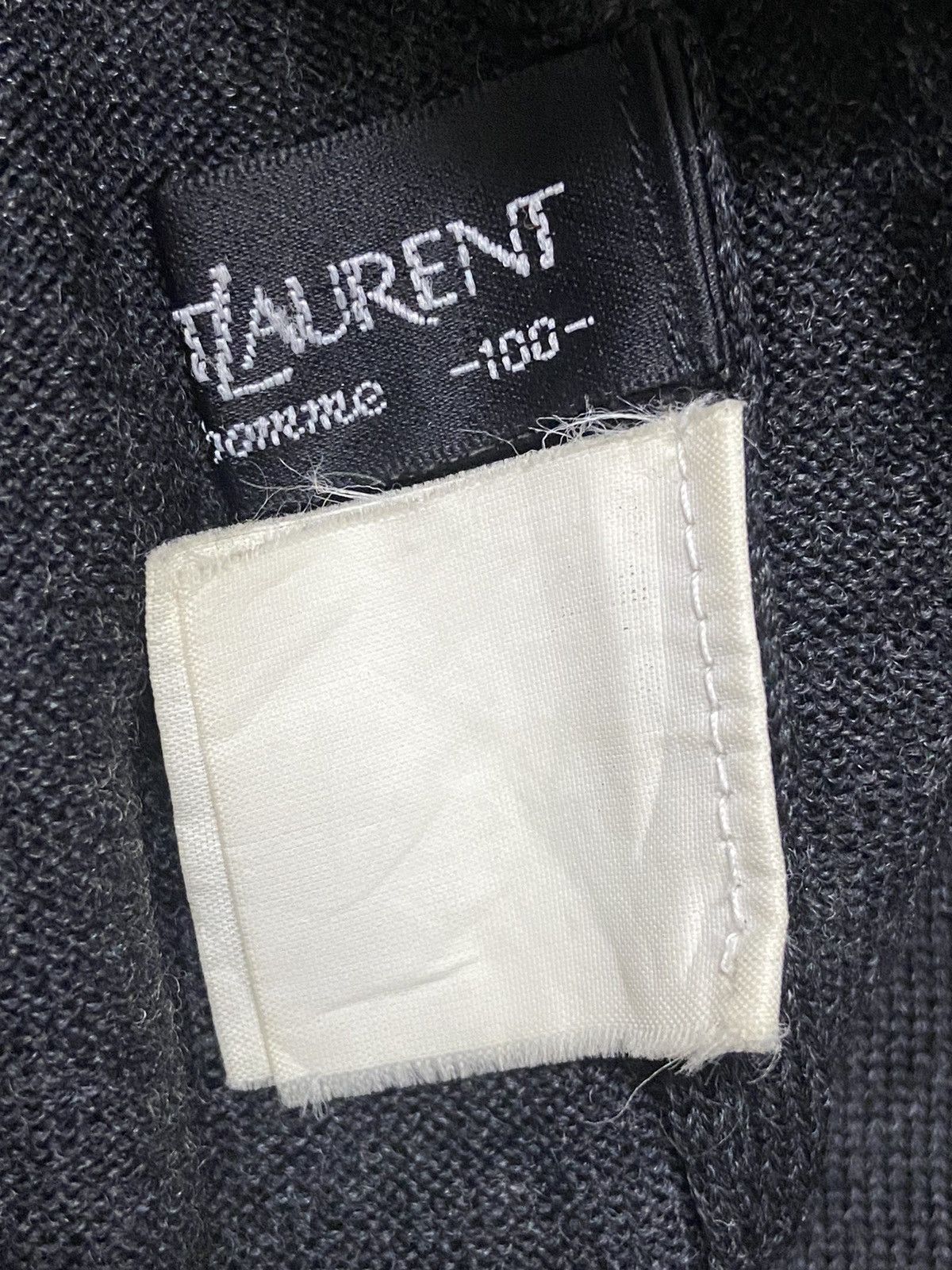 Vintage × Yves Saint Laurent Vintage Yves Saint Laurent Knitted Sweater Size US L / EU 52-54 / 3 - 4 Thumbnail