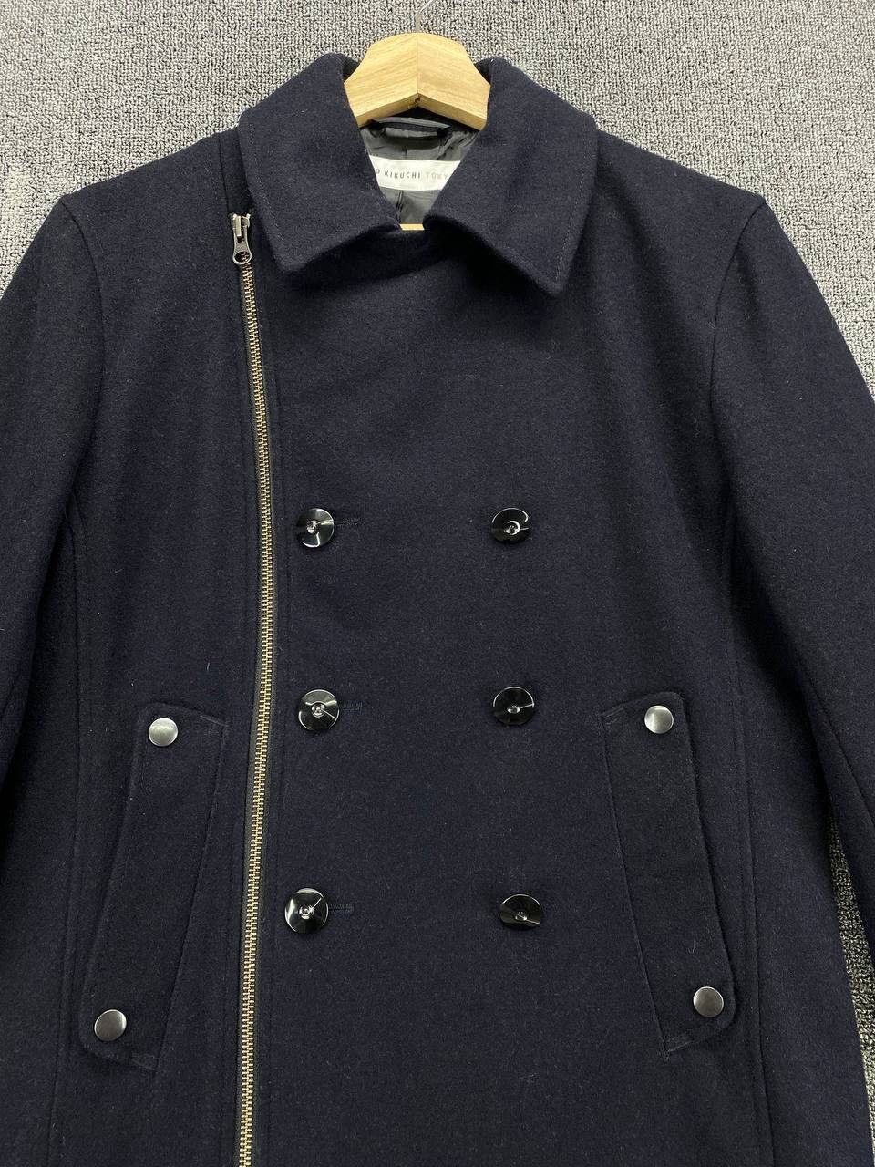 Takeo Kikuchi Vintage Takeo Kikuchi Tokyo Punk Style Wool Jacket Size M / US 6-8 / IT 42-44 - 5 Thumbnail