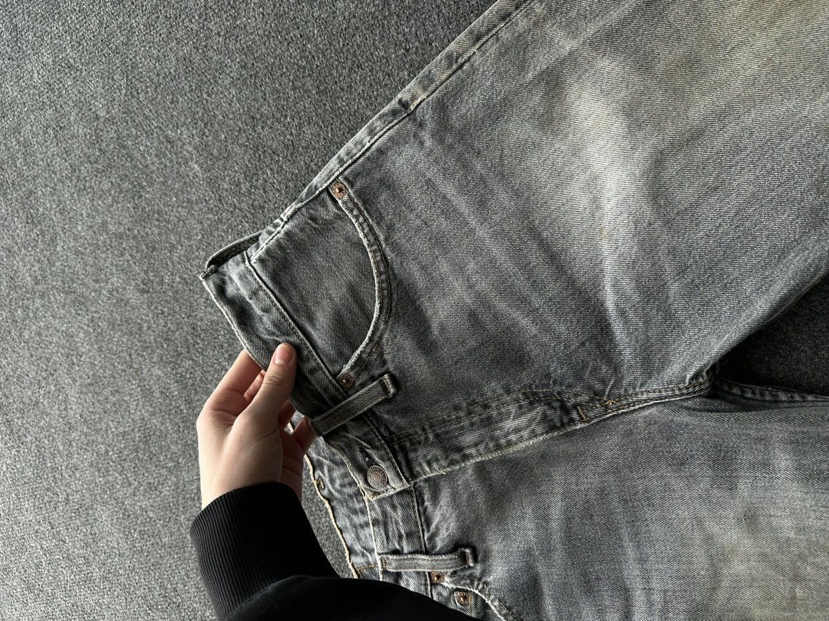 Levi's 🚨 VNTG LEVI’S 507 DISSTRESSED GRAY PAINTED WASHED Size US 29 - 8 Thumbnail