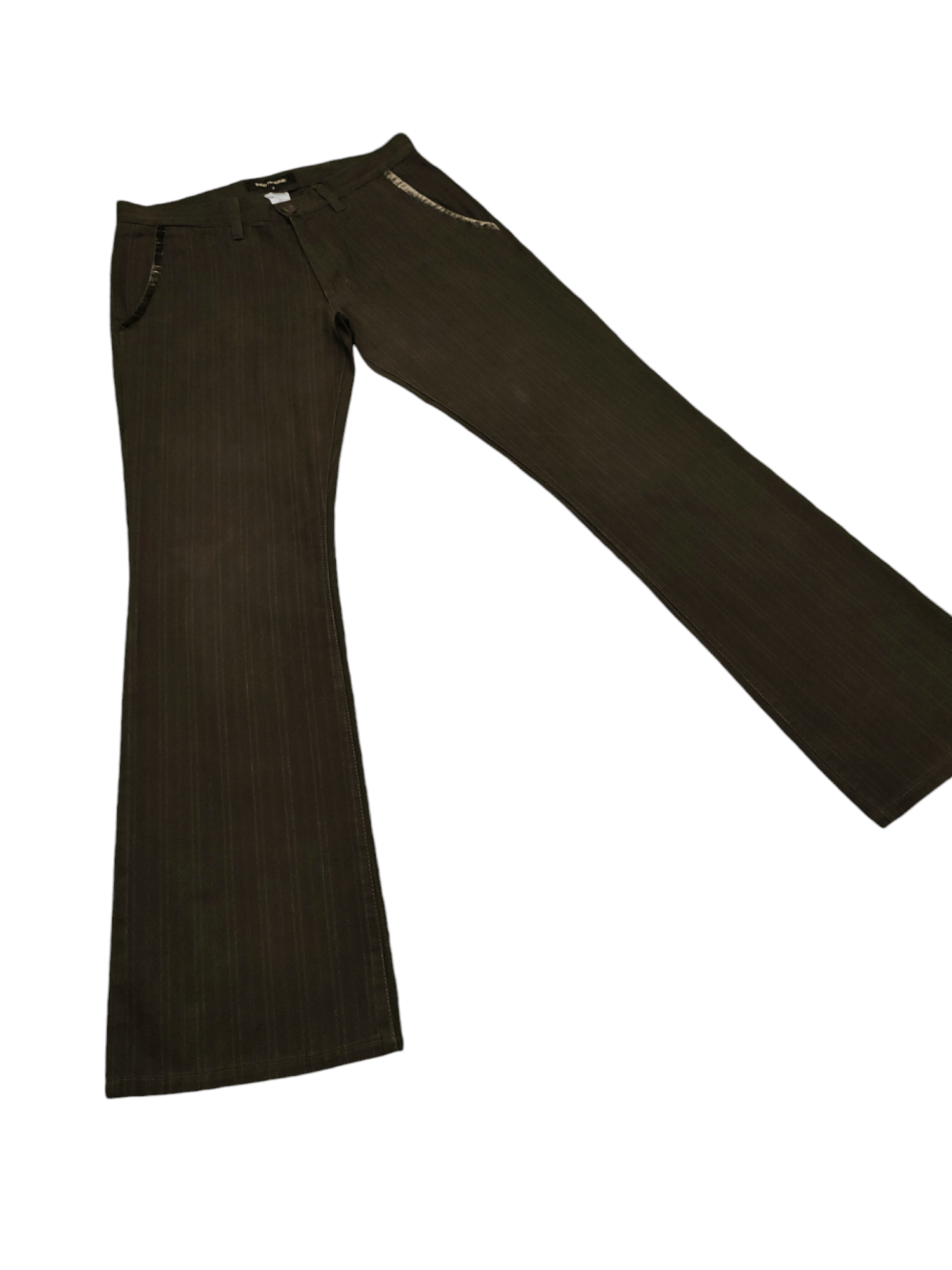 Flare Pants Ined Homme Yohji Yamamoto Pin Striped Bootcut