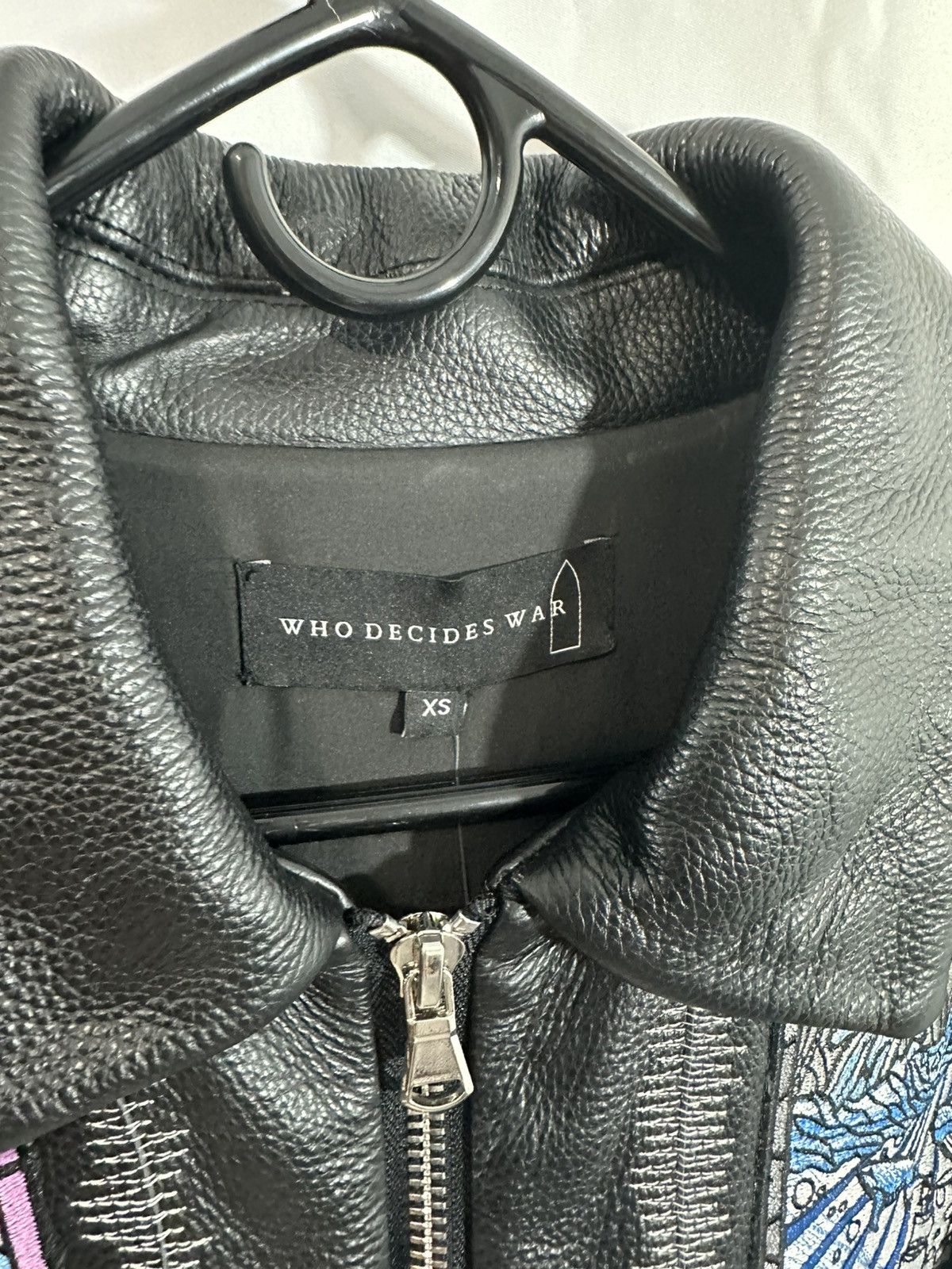 Who Decides War Who Decides War Limited Leather Jacket Size US XS / EU 42 / 0 - 2 Thumbnail