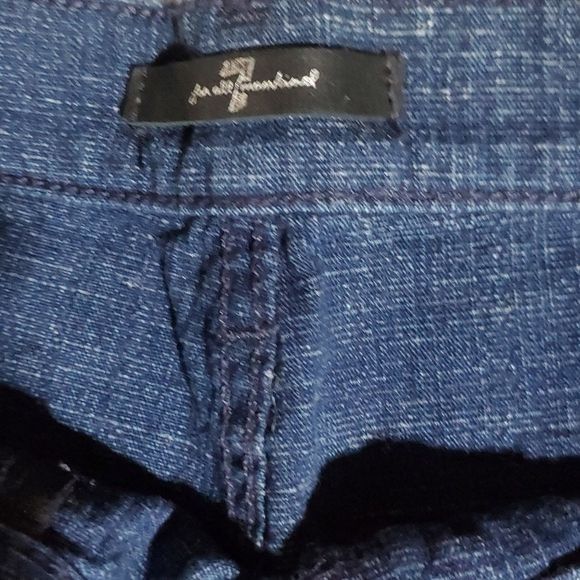 7 For All Mankind 7 For All Mankind High Waisted Sz. 30 Capris Size 30" / US 8 / IT 44 - 5 Thumbnail