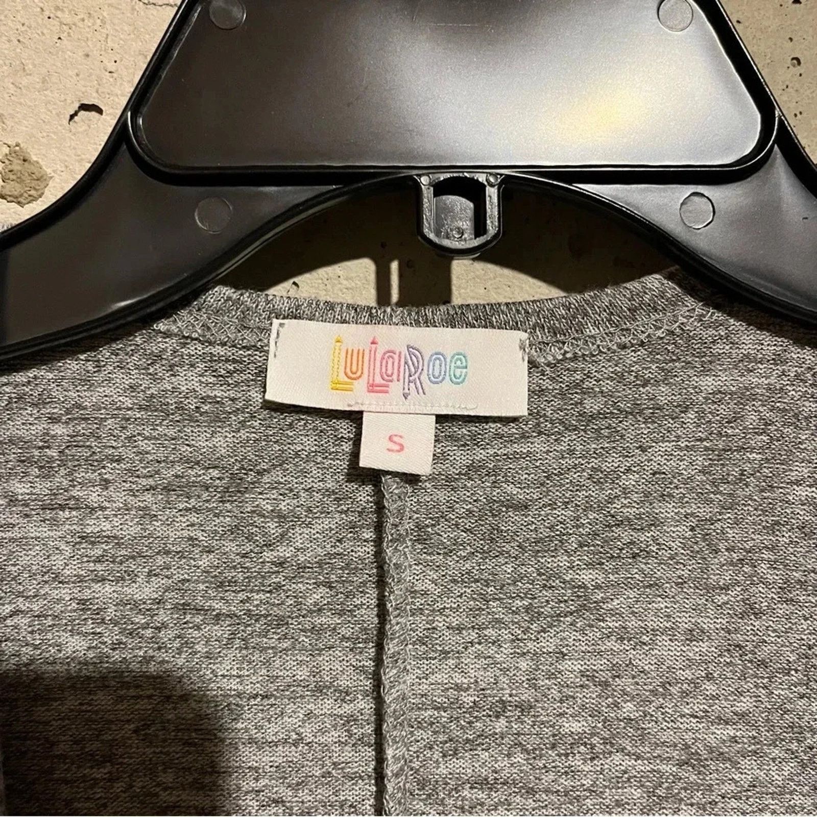 Other LuLaRoe Sarah Sweater Women’s S Gray Cardigan Open Front Size S / US 4 / IT 40 - 2 Thumbnail