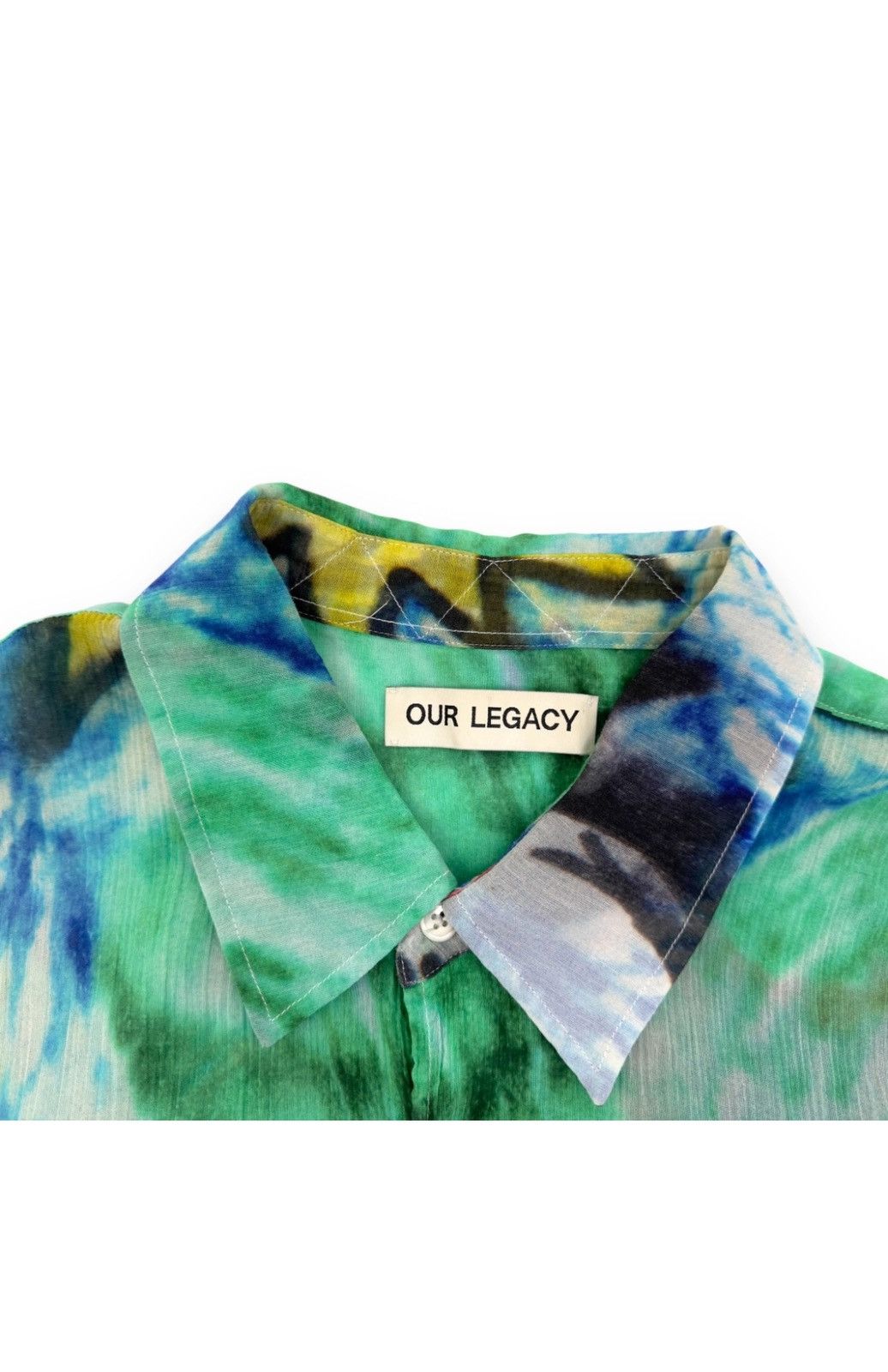 Our Legacy ABOVE SHIRT — Chalk Flower Print Size US L / EU 52-54 / 3 - 4 Thumbnail