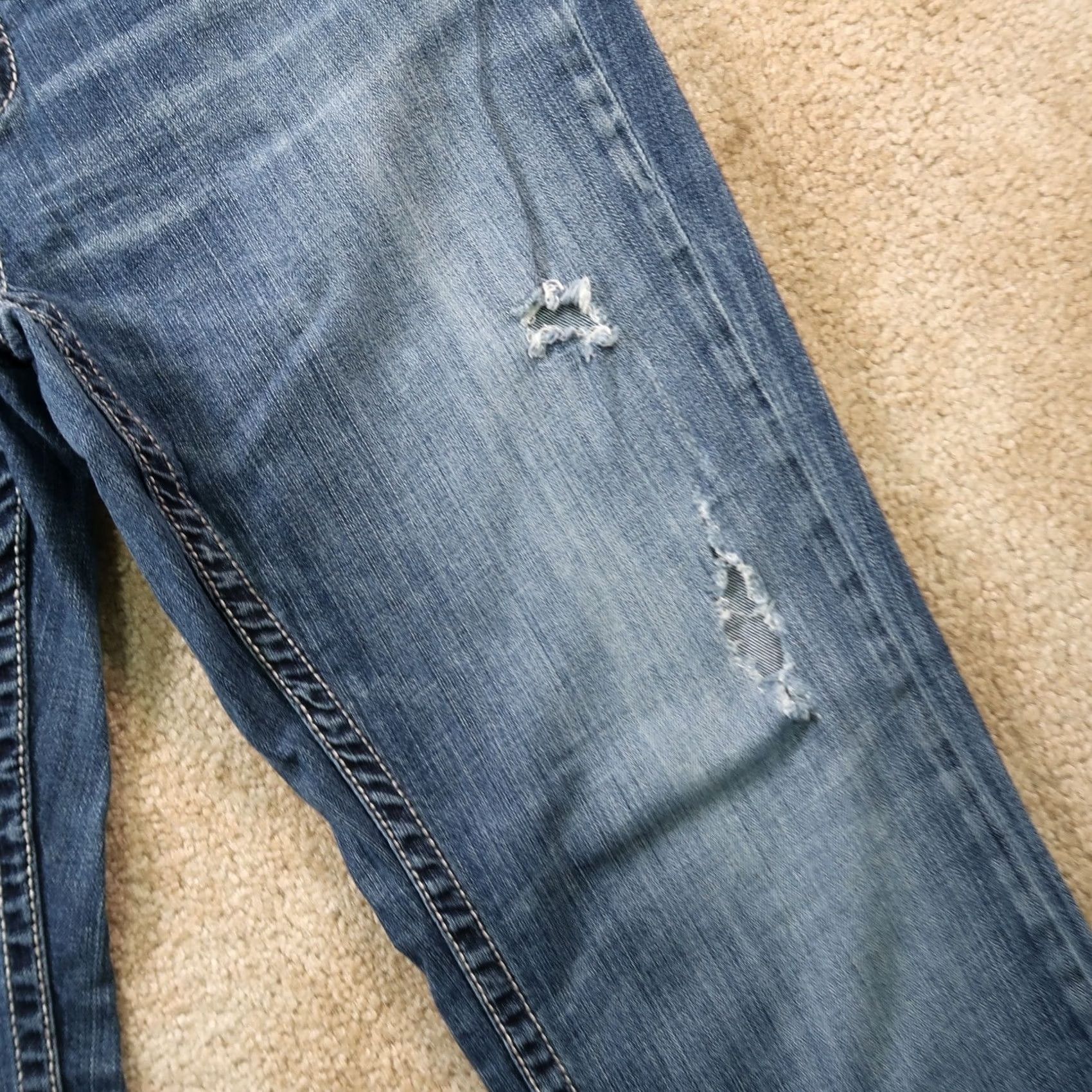 Vintage BKE Buckle Tyler Bootcut Jeans Men’s 36XL Blue Denim 5-Pocket Regular Inseam 35 Jeans 90s Distressed" Size US 36 / EU 52 - 3 Thumbnail