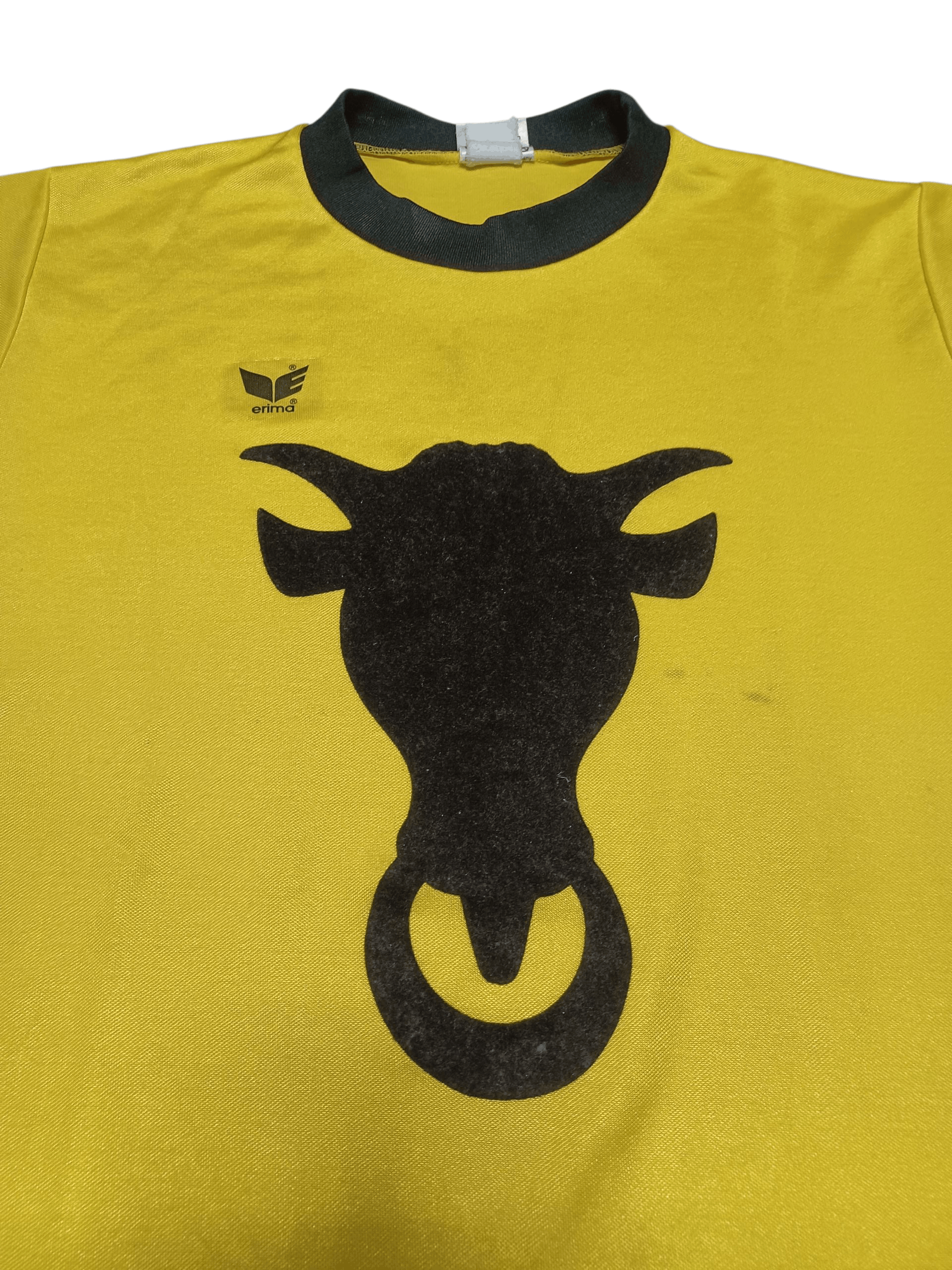 Erima ERIMA MADE IN WEST GERMANY VINTAGE BULL RARE SOCCER JERSEY Size US L / EU 52-54 / 3 - 2 Thumbnail