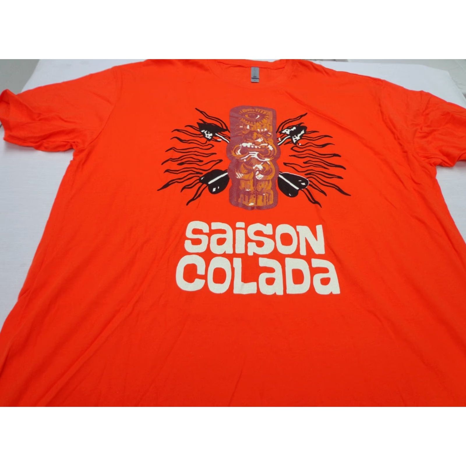 Vintage Yazoo Beer T-Shirt XL Men Orange Cotton Short Sleeve SAISON COLADA YAZOO BREWING COMPANY Nashville Yazoo Brewing Company T-Shirt XL Size US XL / EU 56 / 4 - 2 Thumbnail