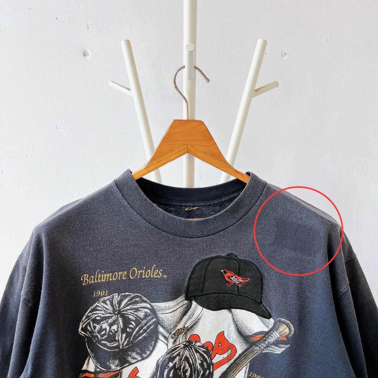 Vintage 90s Baltimore Orioles MLB t-shirt/ L Size US L / EU 52-54 / 3 - 2 Thumbnail