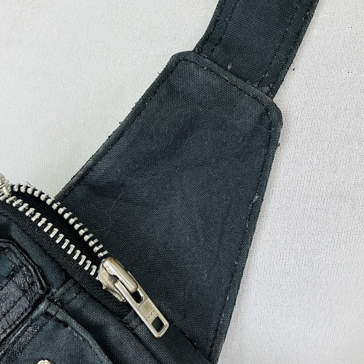 Porter × Vintage Distressed PORTER Cross Body Canvas Bag Size ONE SIZE - 12 Thumbnail